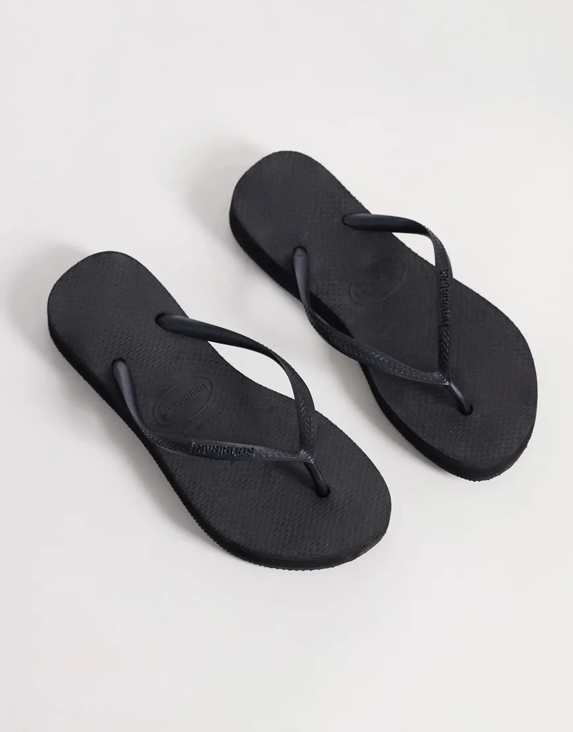 Havaianas Slim Flatform Women Flip-Flops and Sandals - Black