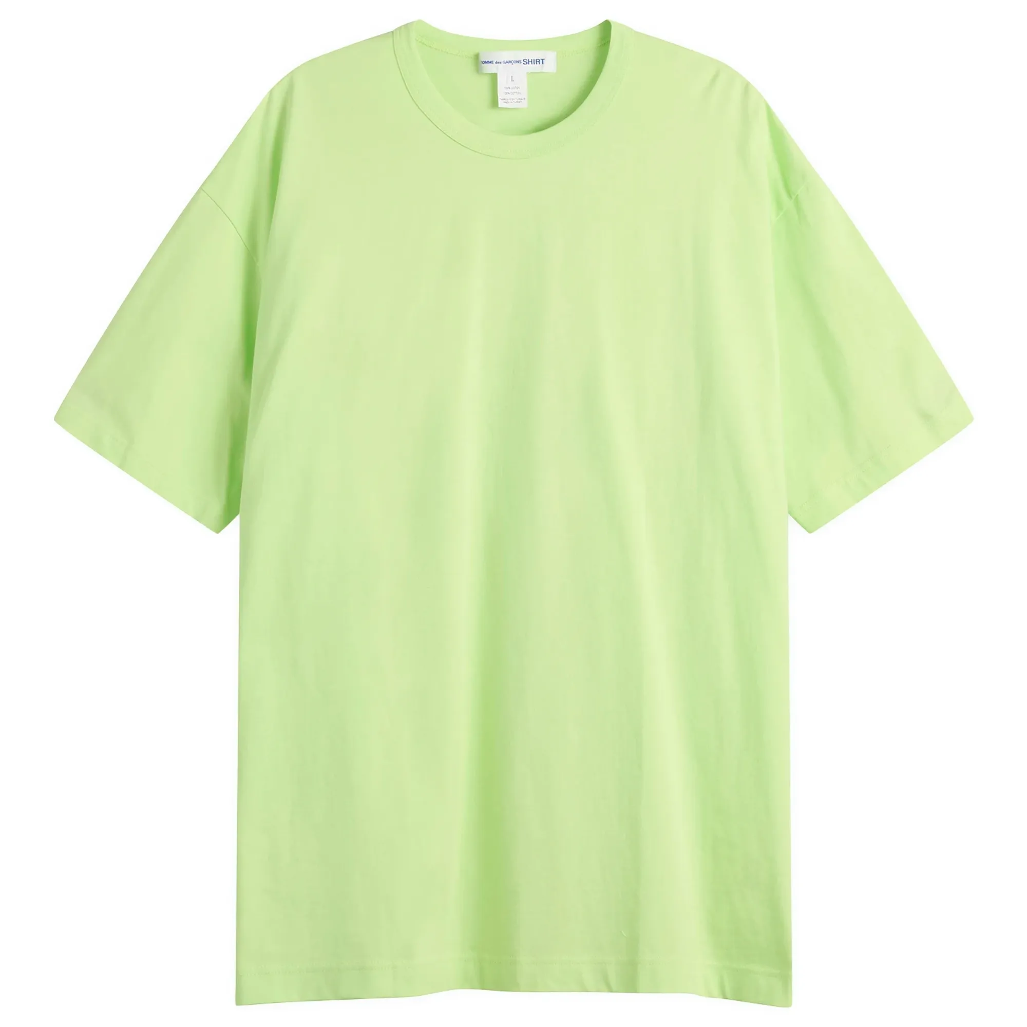 Comme des Garçons SHIRT Men's Oversized Cotton Jersey Green