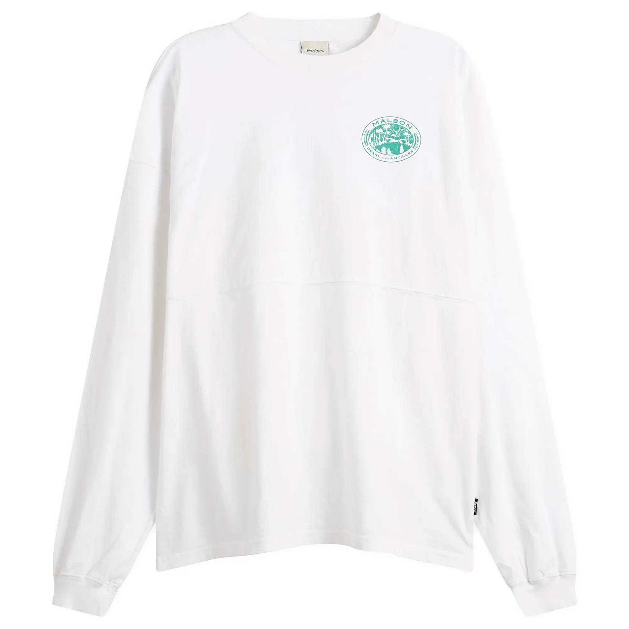 Malbon Men's Horizon Tee White