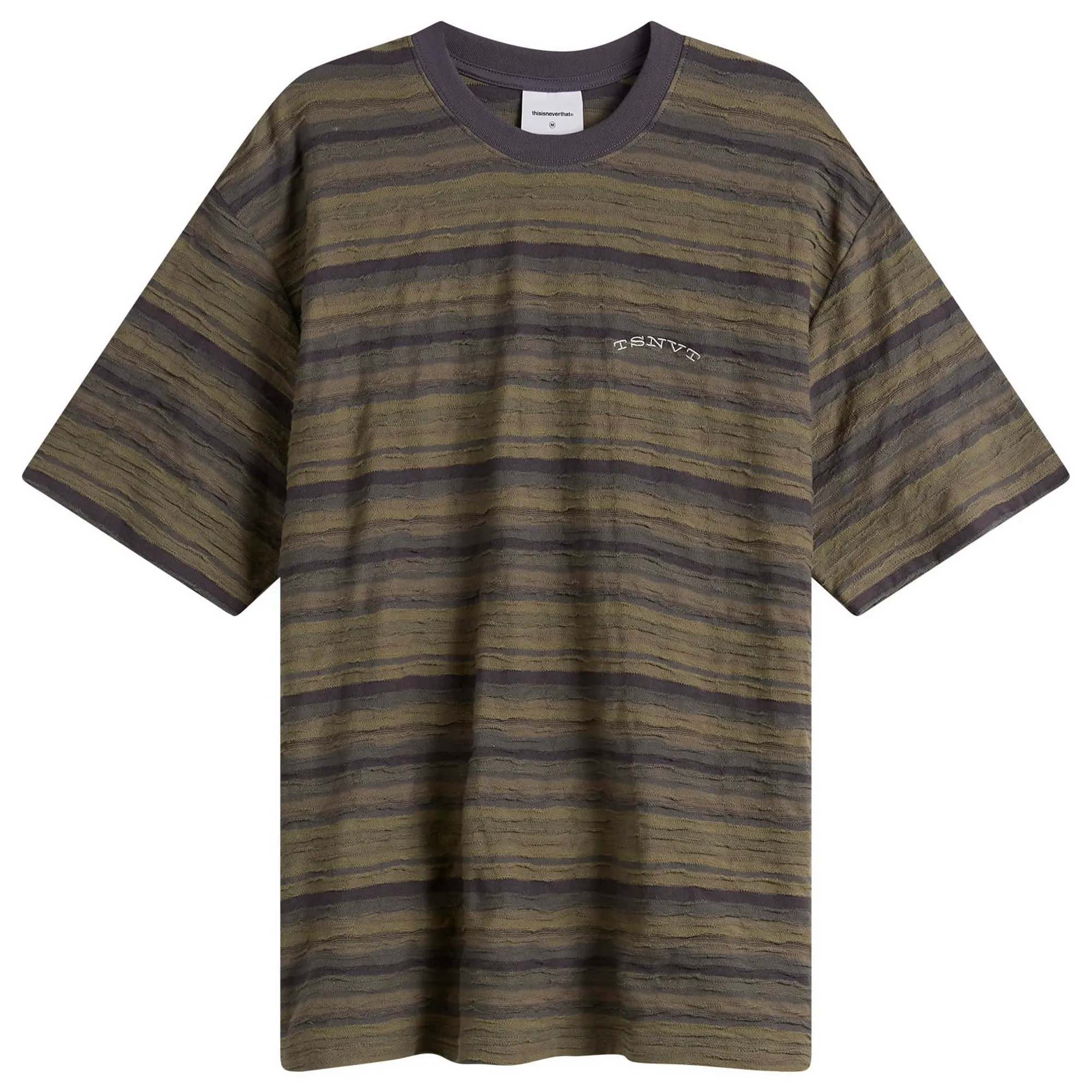 thisisneverthat Men's Wave Jacquard T-Shirt Purple