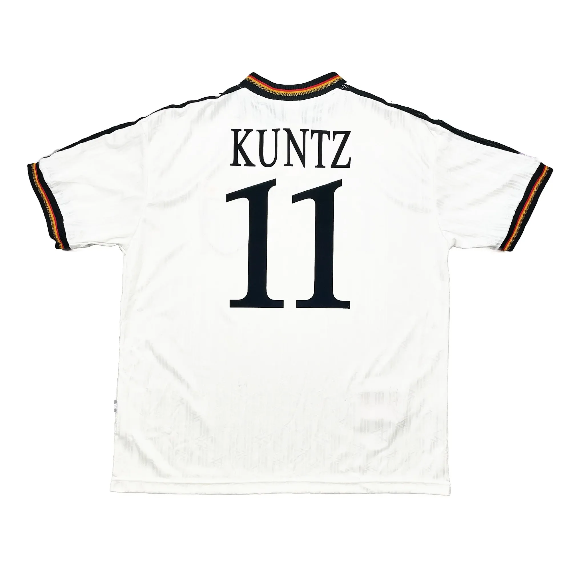 1996/98 Germany Kuntz #11 Home Shirt (XL) Adidas | Cult Kits