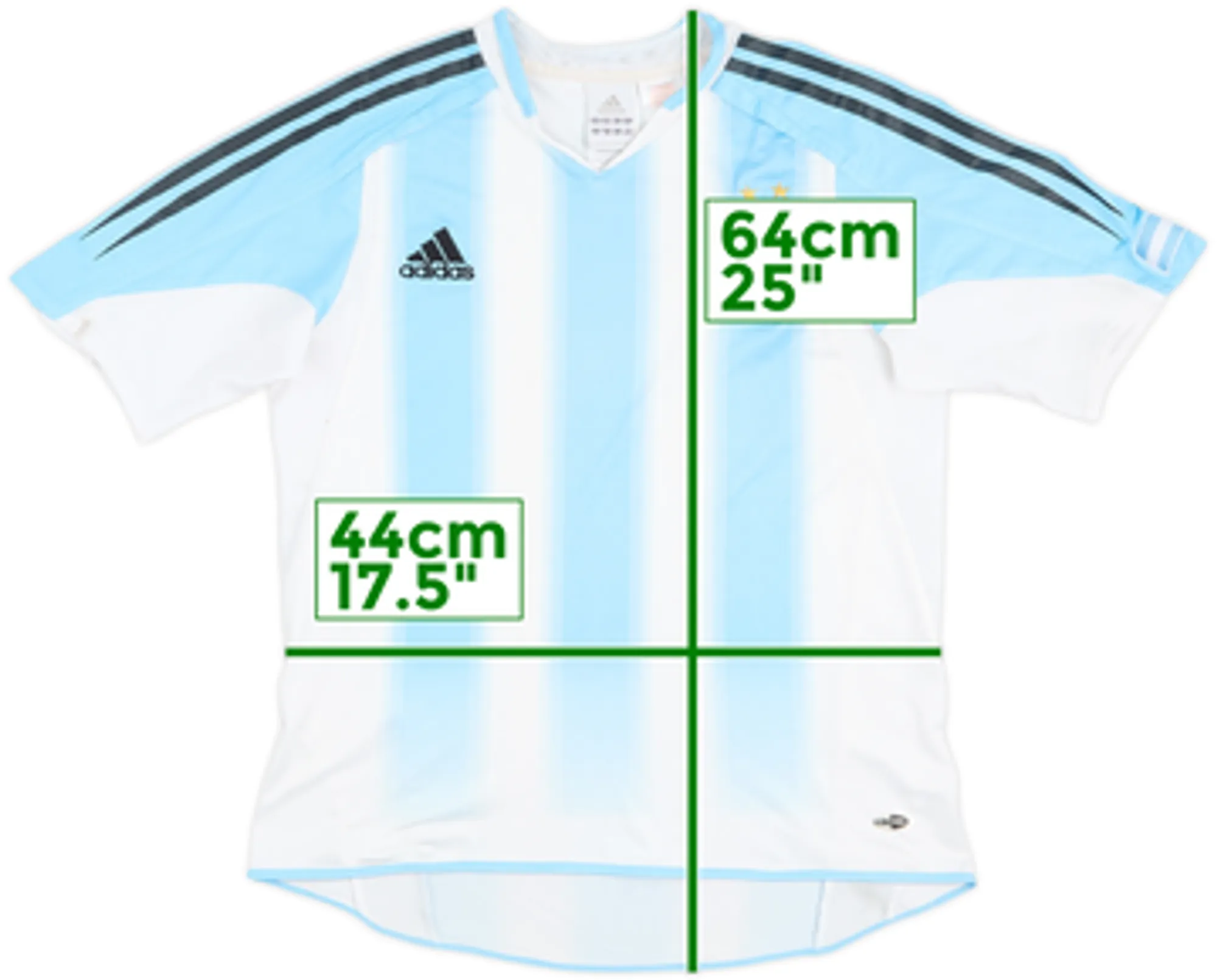 2004-05 Argentina Home Shirt - 8/10 - (L.Boys)