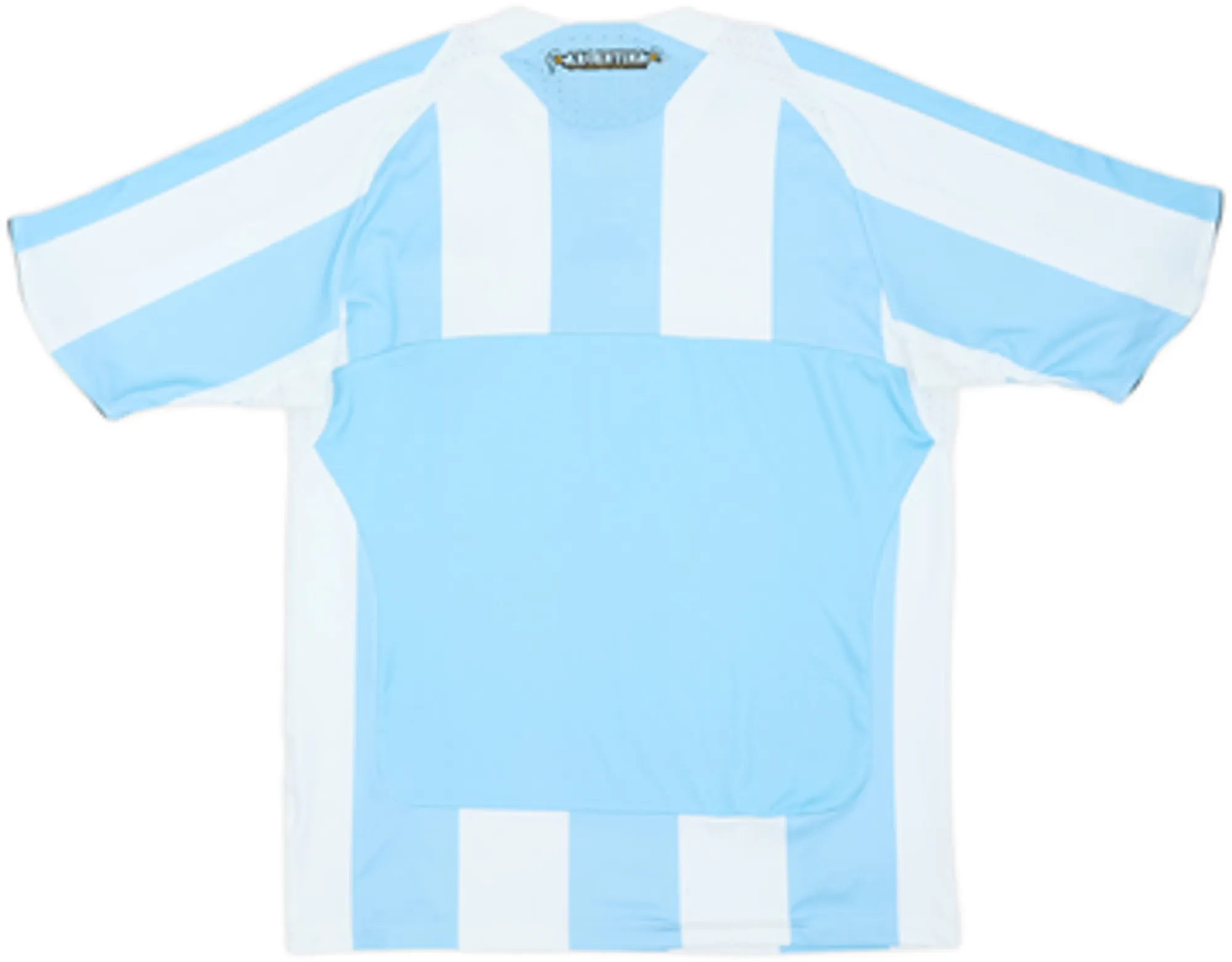 2007-09 Argentina Home Shirt - 8/10 - (L.Boys)