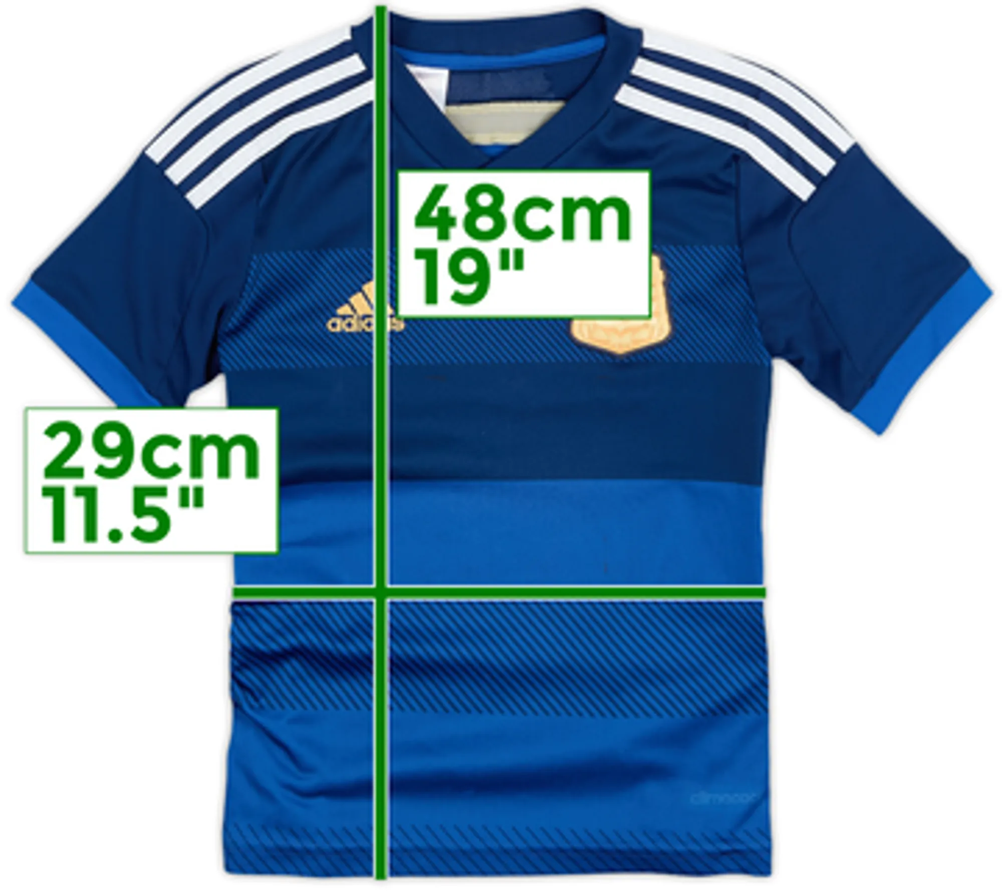 2013-15 Argentina Away Shirt - 6/10 - (3-4 Years)