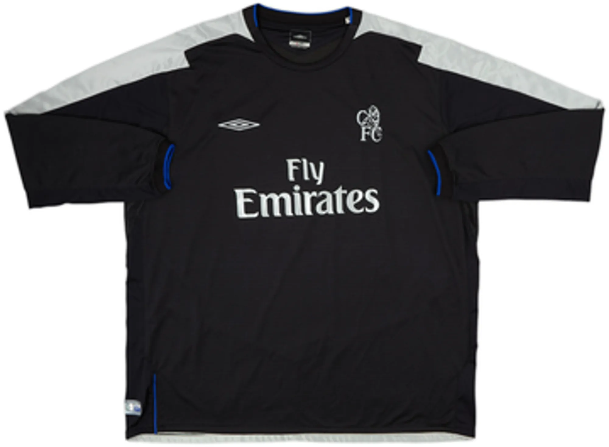 2004-05 Chelsea Away L/S Shirt Drogba #15 - 8/10 - (3XL)