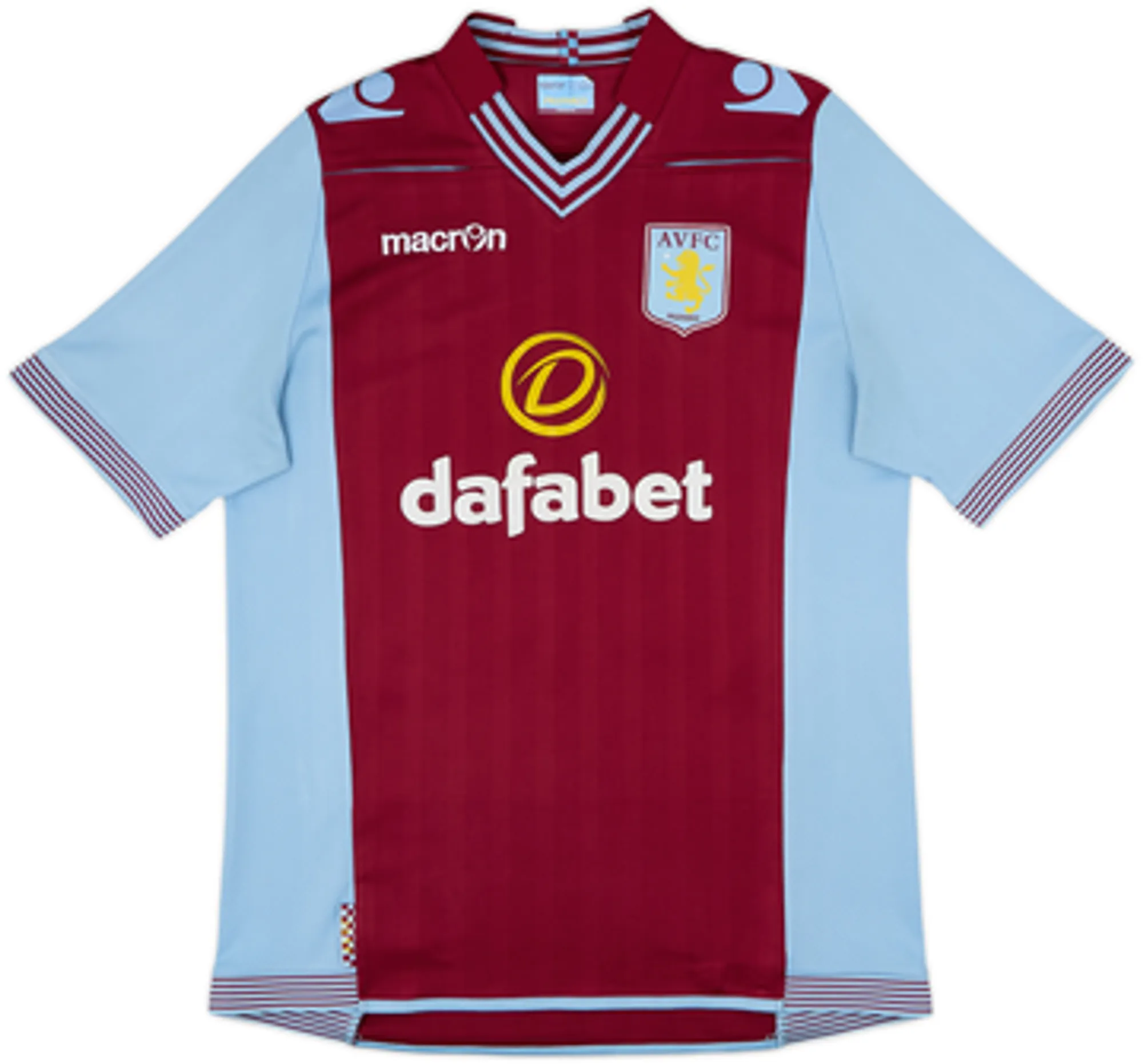 2013-14 Aston Villa Home Shirt Benteke #20 - 7/10 - (L)