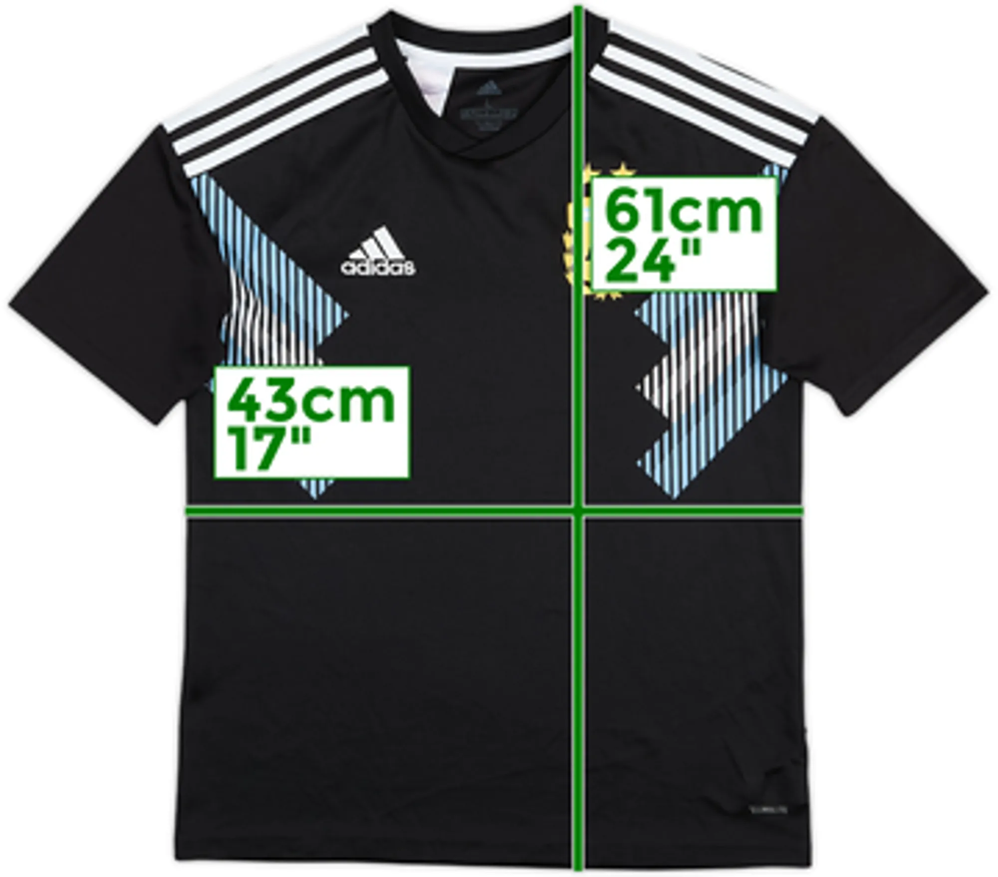 2018-19 Argentina Away Shirt - 9/10 - (L.Boys)