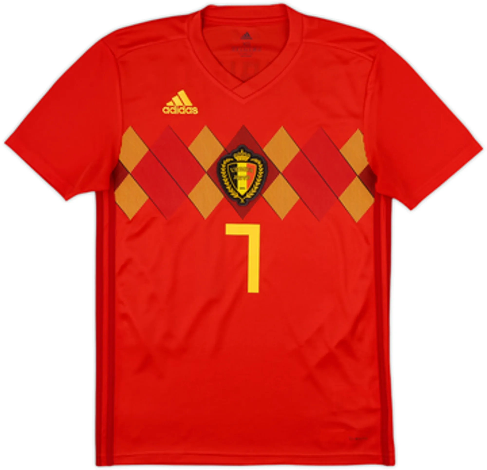 2018-19 Belgium Home Shirt De Bruyne #7 - 5/10 - (XS)