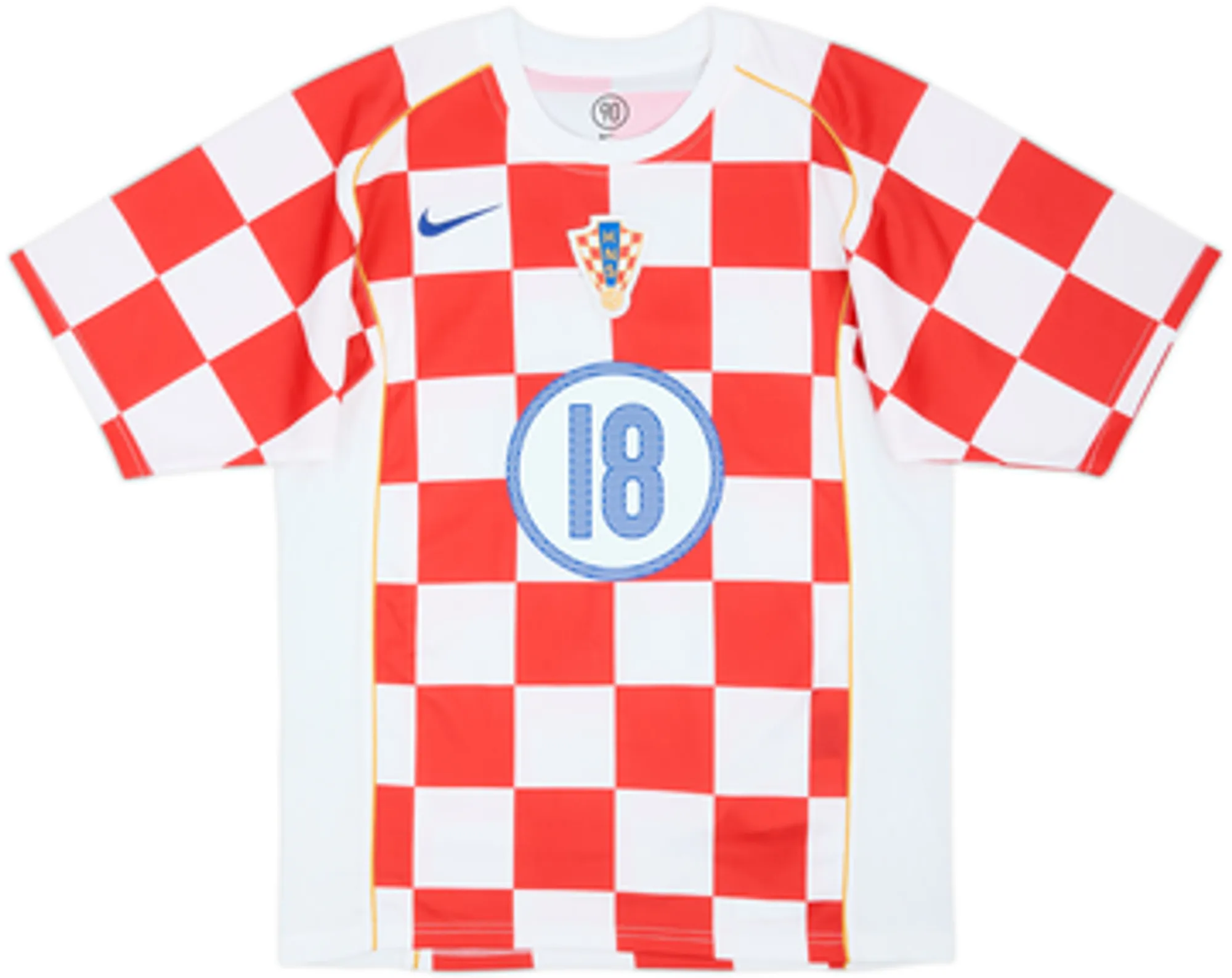 2004-06 Croatia Basic Home Shirt Olic #18 - 10/10 - (S)