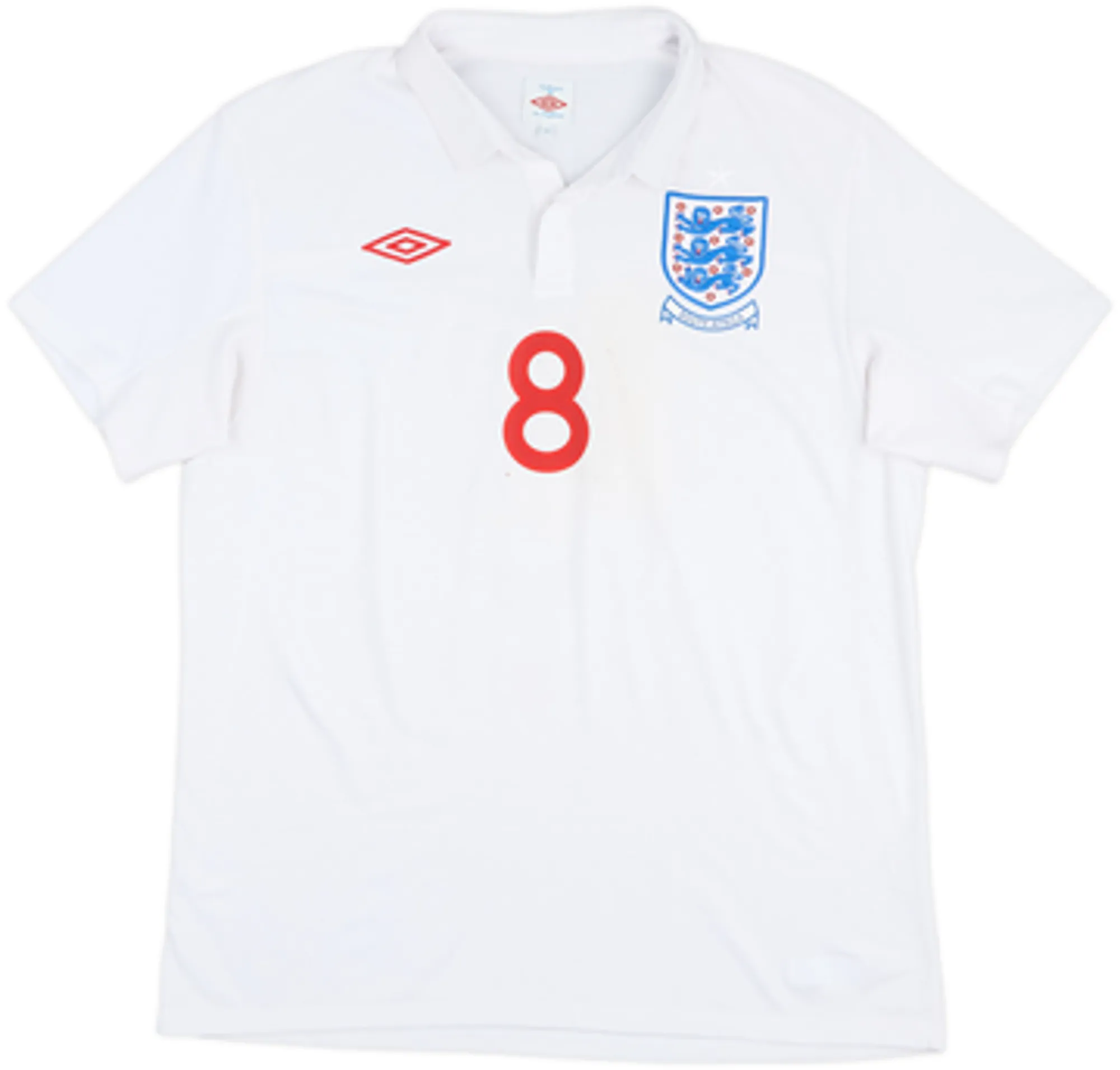 2009-10 England Home Shirt Lampard #8 - 5/10 - (L)