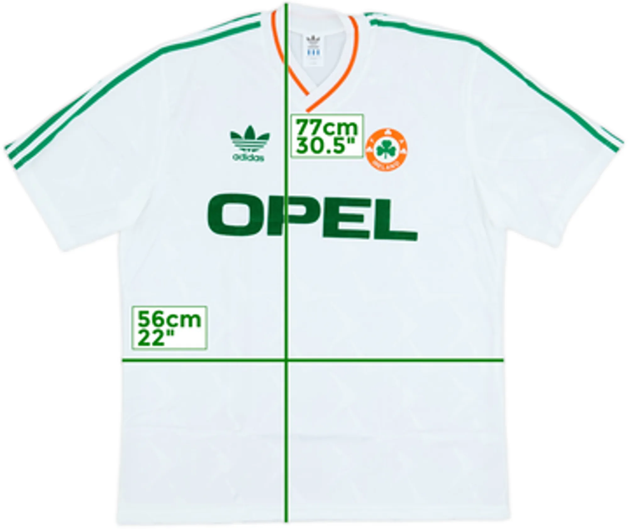 1990-92 Ireland Away Shirt - 10/10 - (XL)