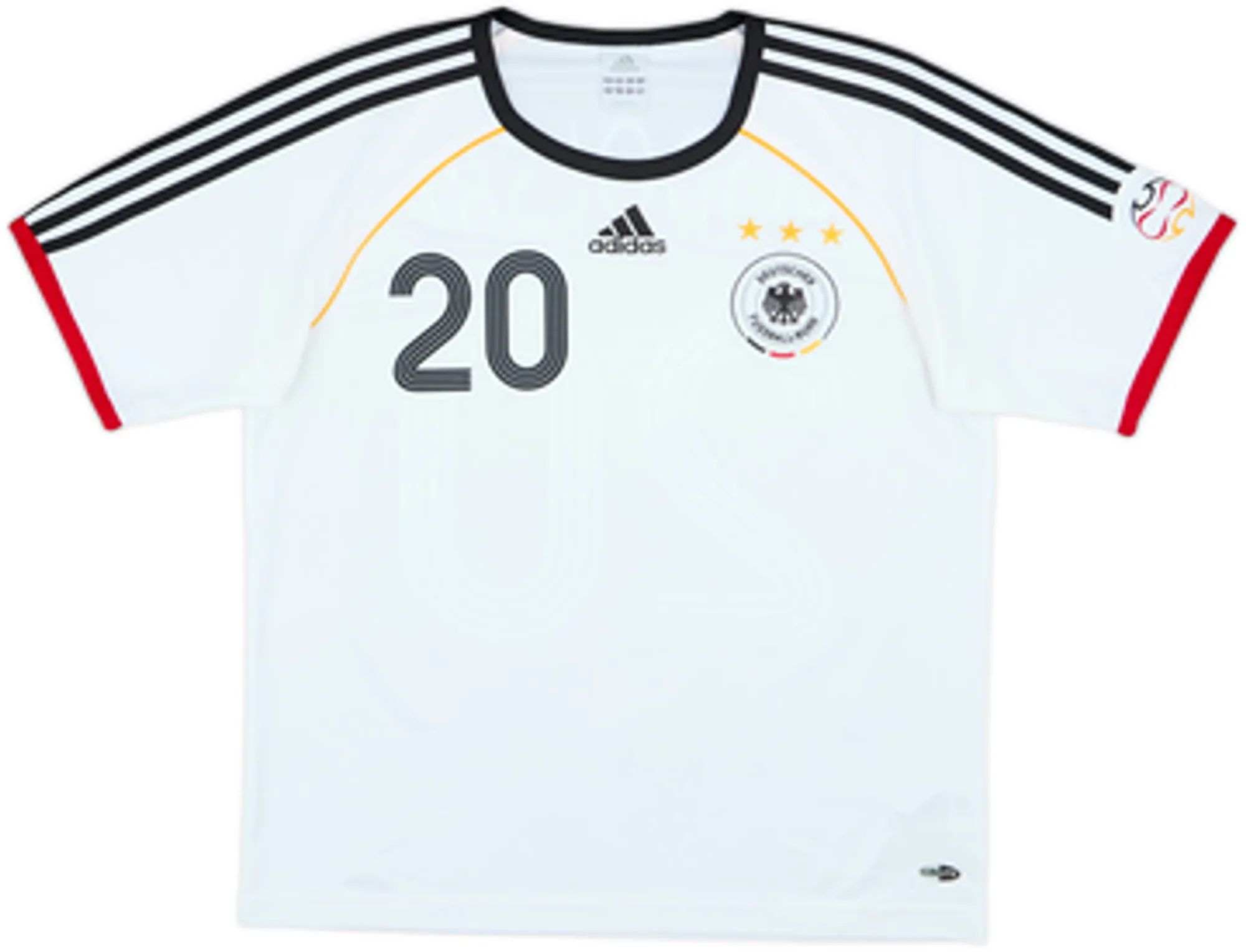 2005-07 Germany Basic Home Shirt Podolski #20EM