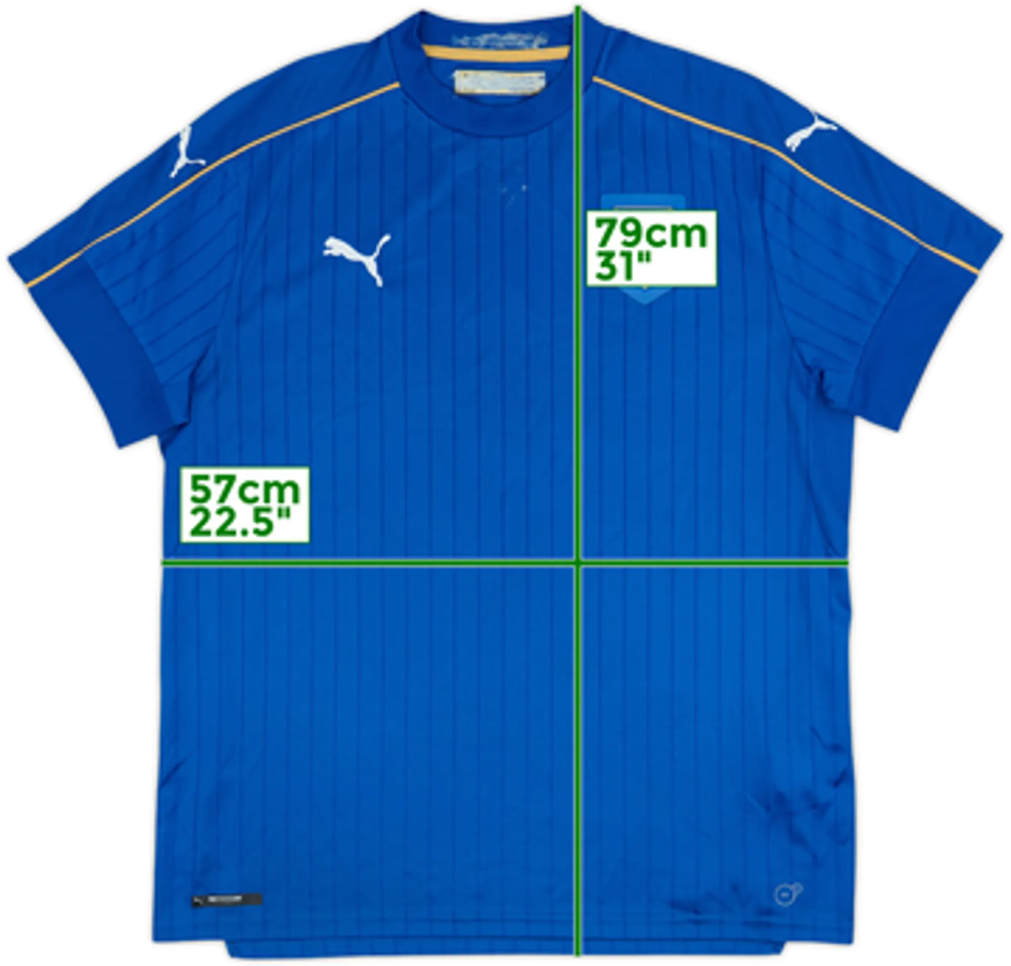2016-17 Italy Home Shirt - 5/10 - (M)