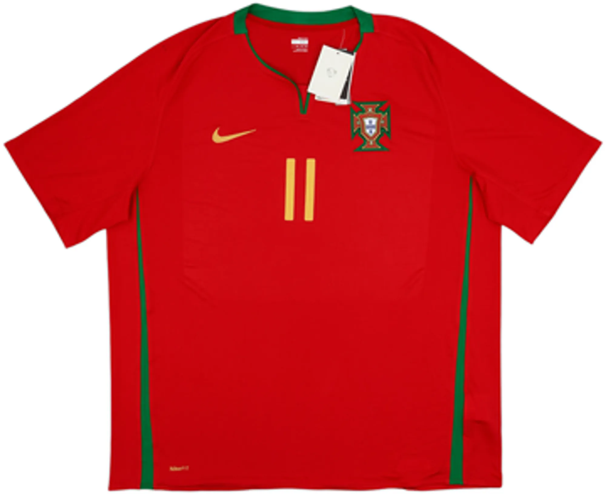 2008-10 Portugal Home Shirt Simao #11 (XXL)