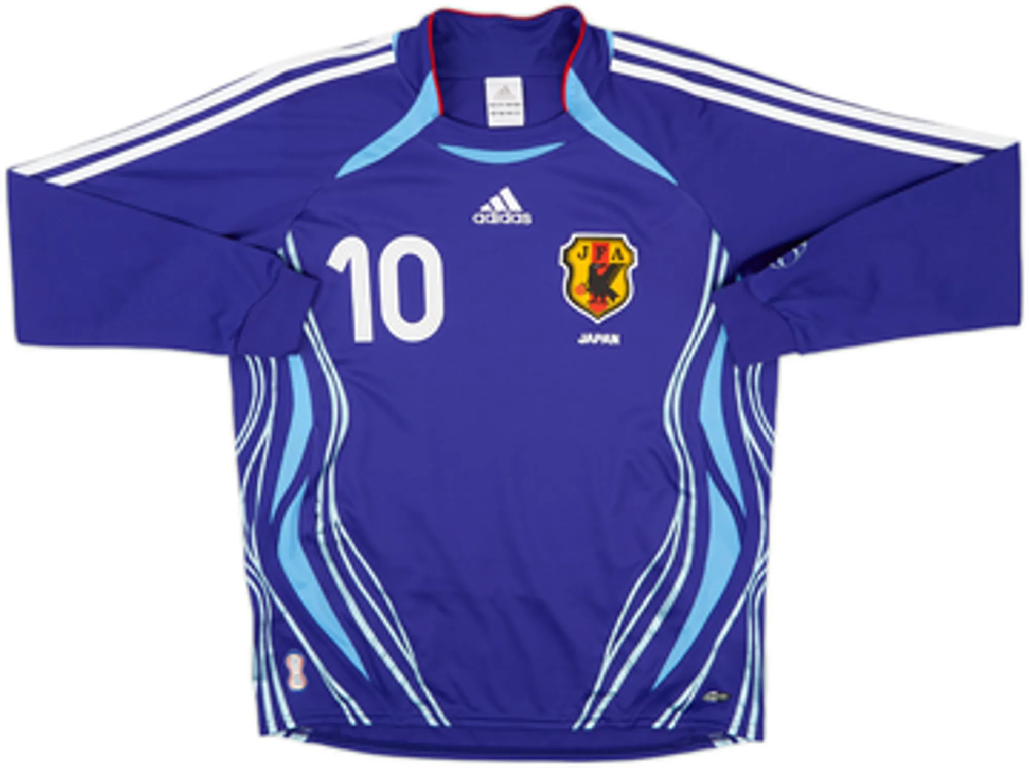 2006-08 Japan Home L/S Shirt Nakamura #10 - 7/10 - (M)