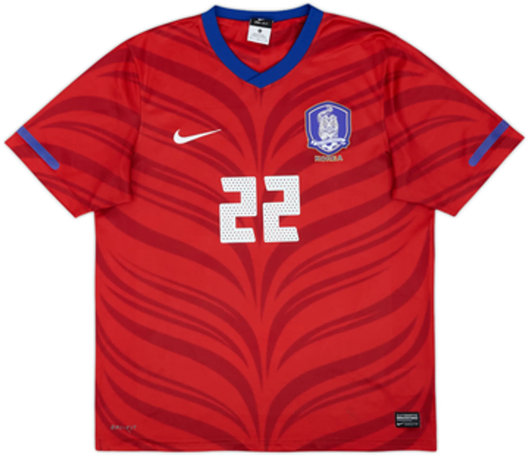 2010-12 South Korea Basic Home Shirt Duri #22 - 6/10 - (M)