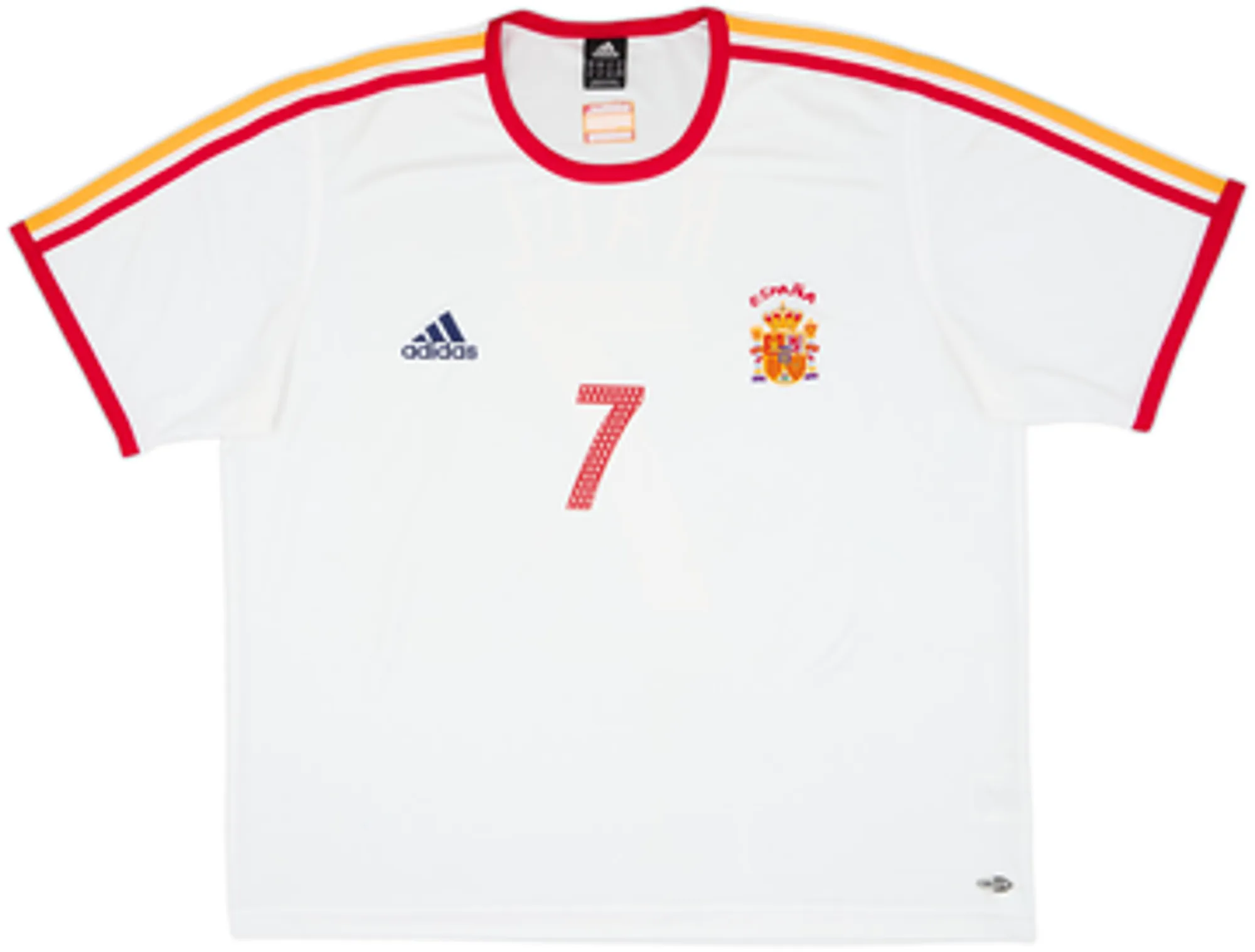 2002-04 Spain Basic Away Shirt Raul #7 - 7/10 - (XL)