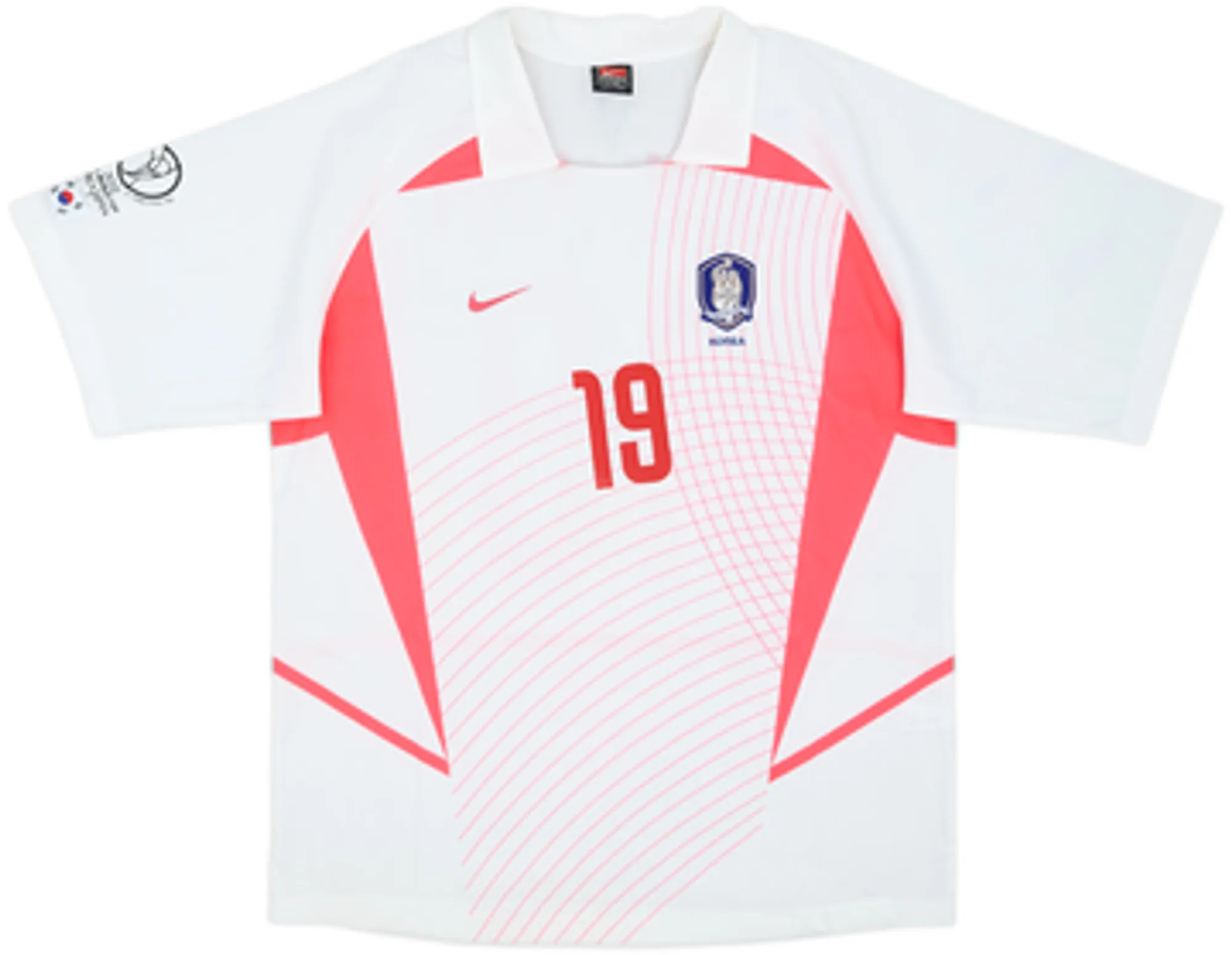 2002-03 South Korea Away Shirt J.H.Ahn #19 - 8/10 - (L)