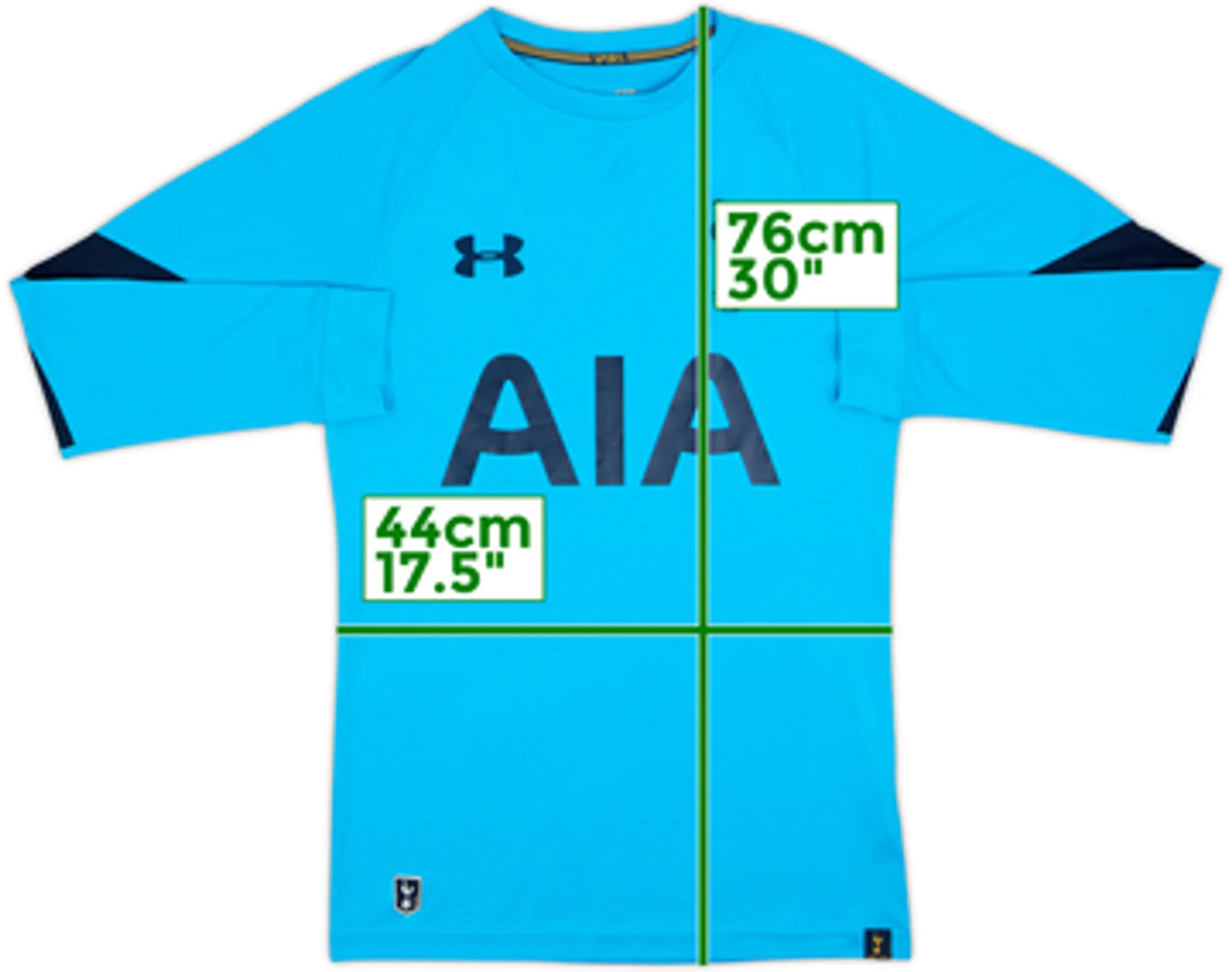 2016-17 Tottenham GK Shirt - 8/10 - (S)