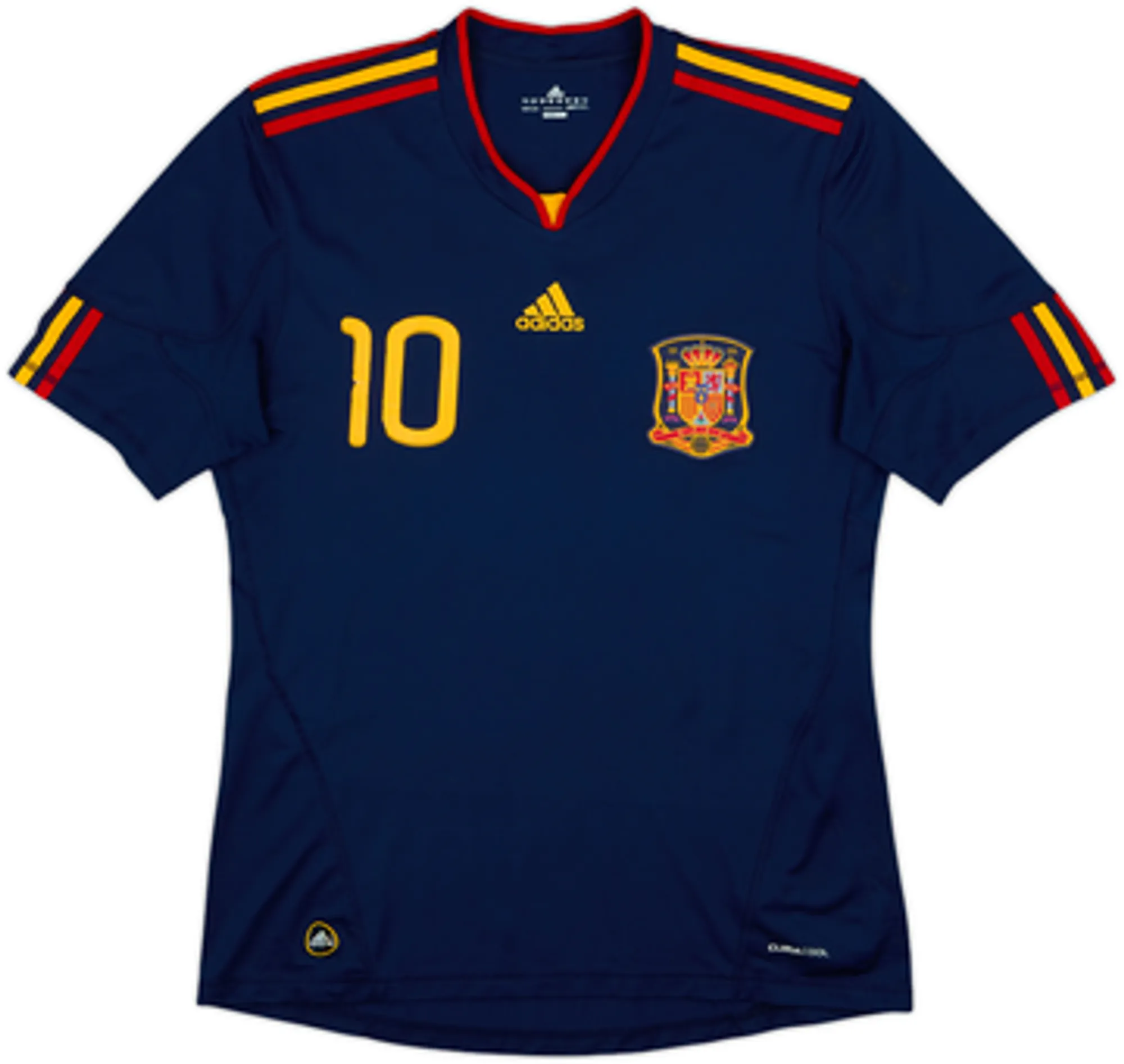 2010-11 Spain Away Shirt Fabregas #10 - 5/10 - (L)