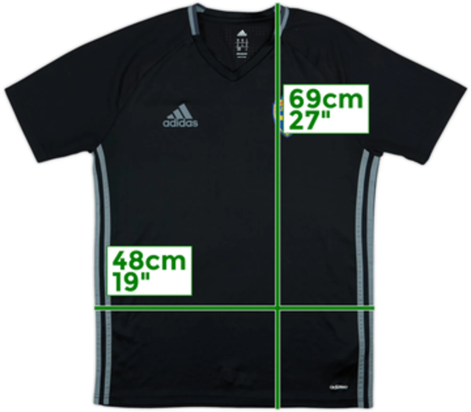 2015-16 Sweden adizero Training Shirt - 8/10 - (M)