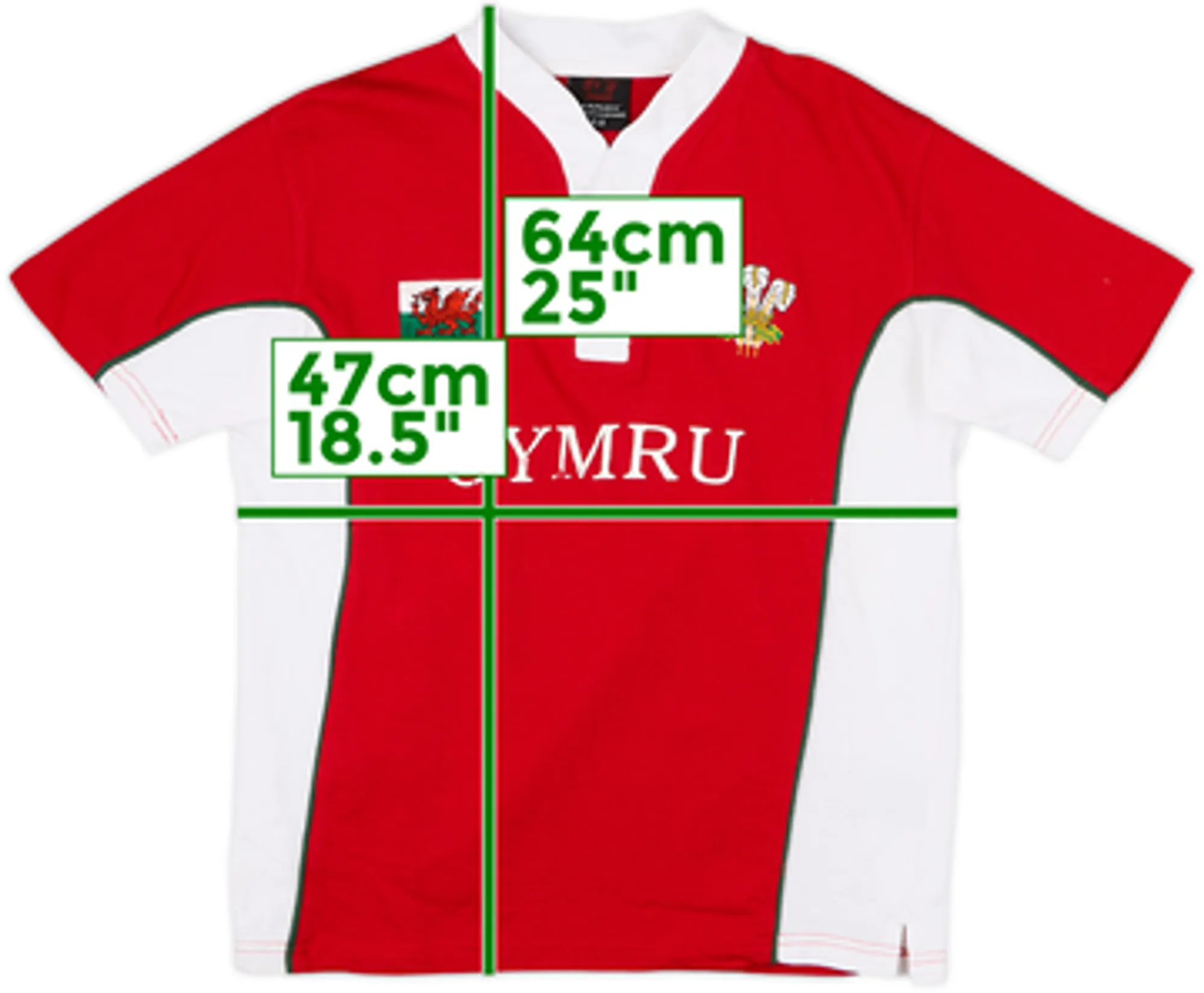 2000s Wales Rugby Fan Shirt - 6/10 - (XL.Boys)