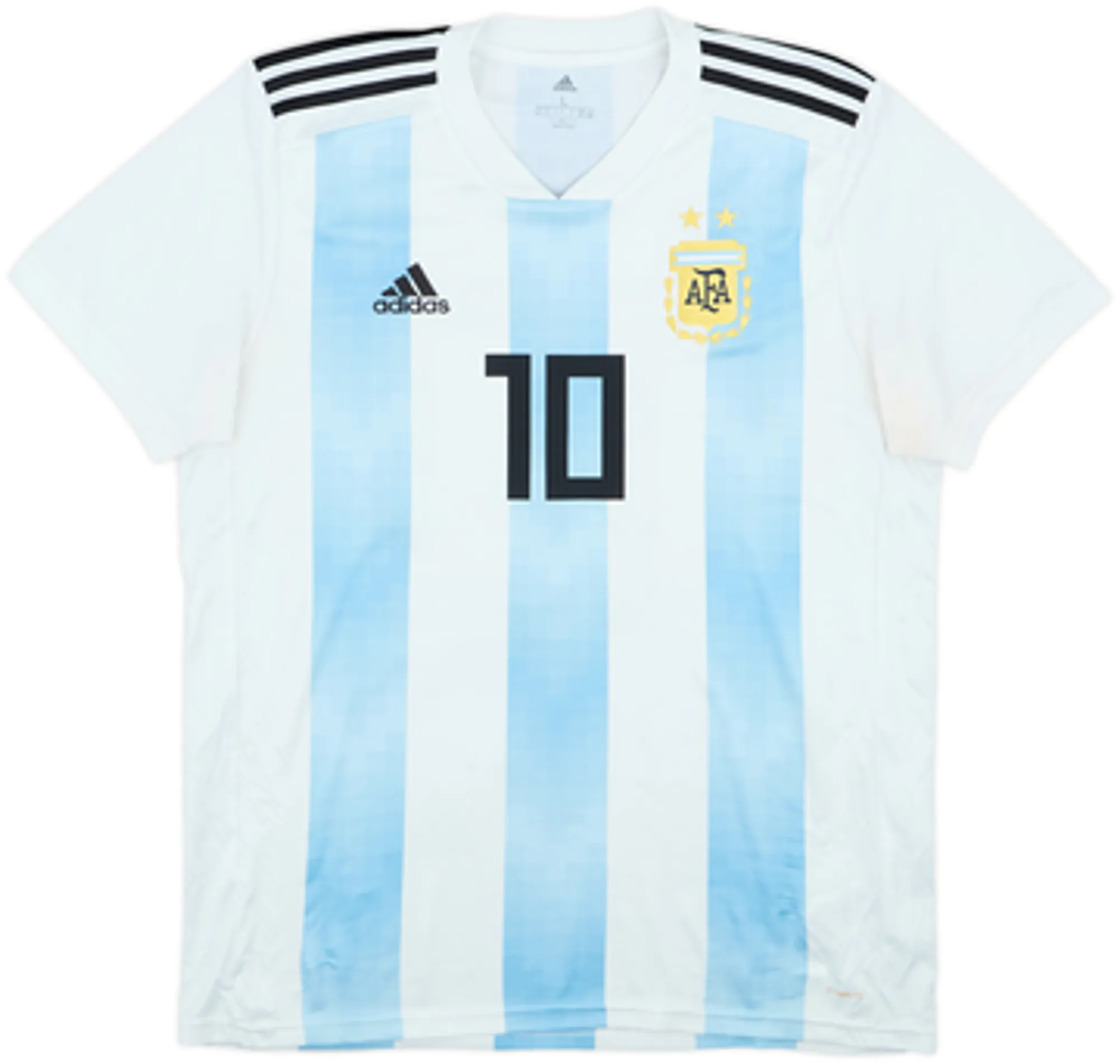 2018-19 Argentina Home Shirt Messi #10 - 5/10 - (L)