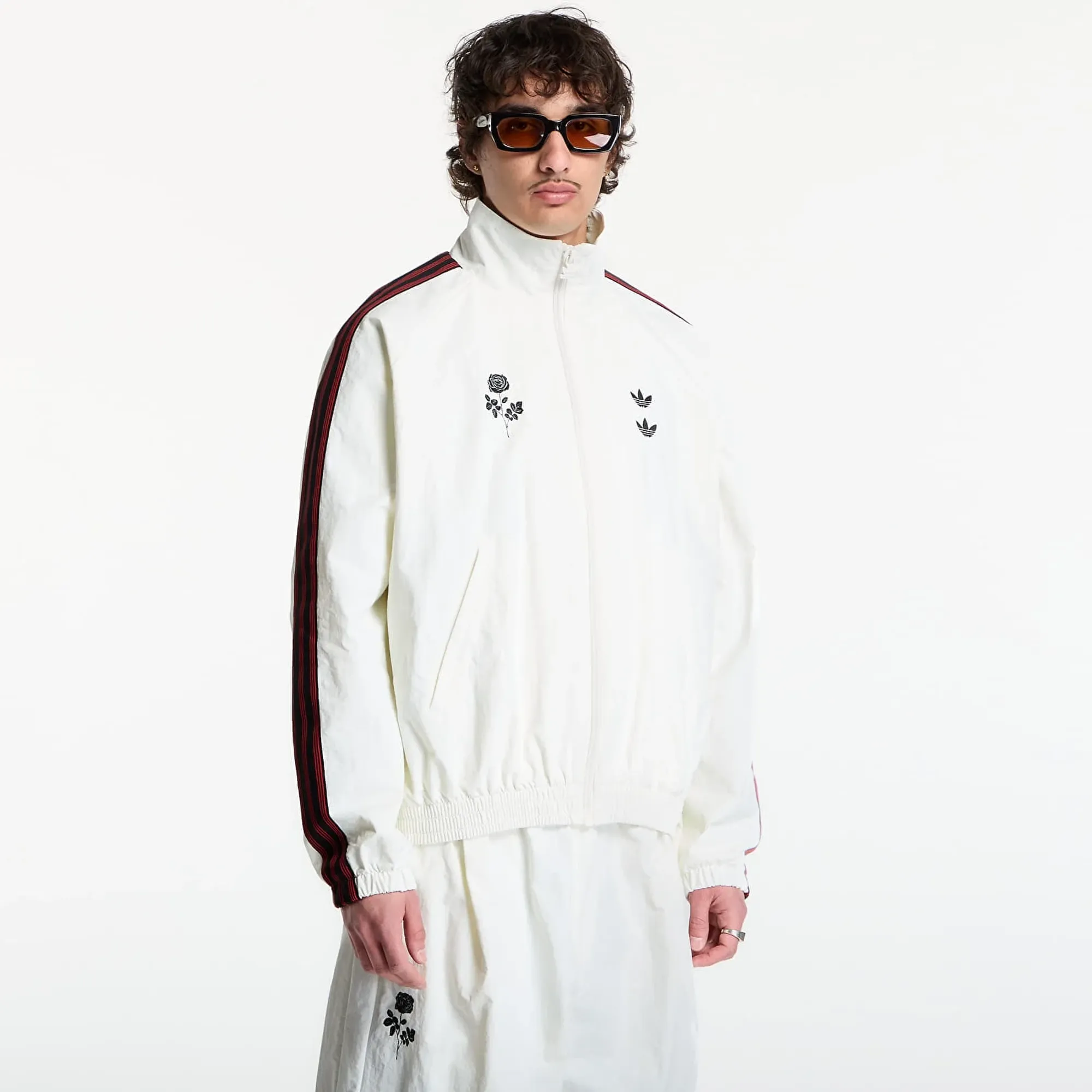 Jacket Adidas Chavarria Woven Track Jacket Off White S