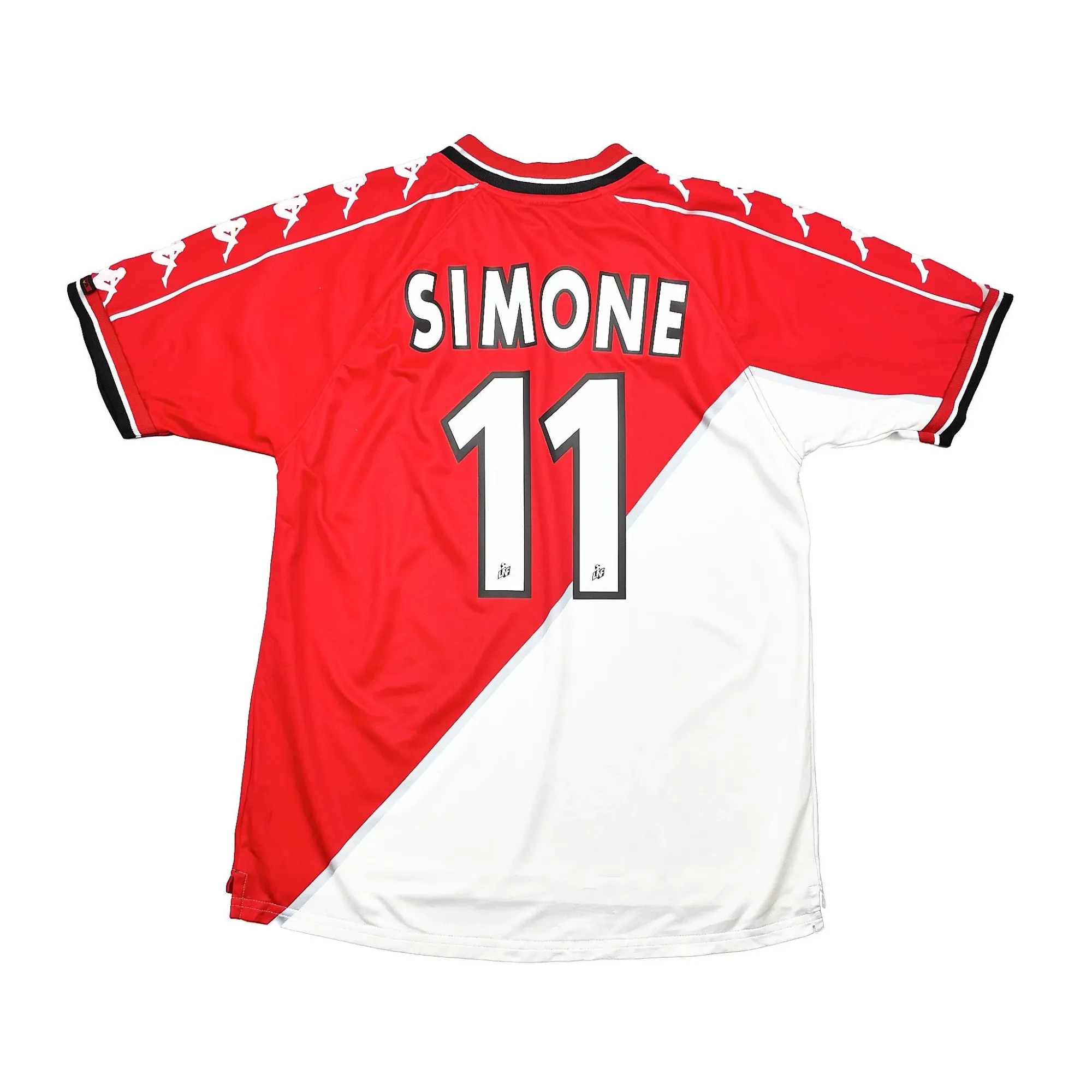 1999/00 Monaco Simone #11 Home Shirt (XL) Kappa | Cult Kits