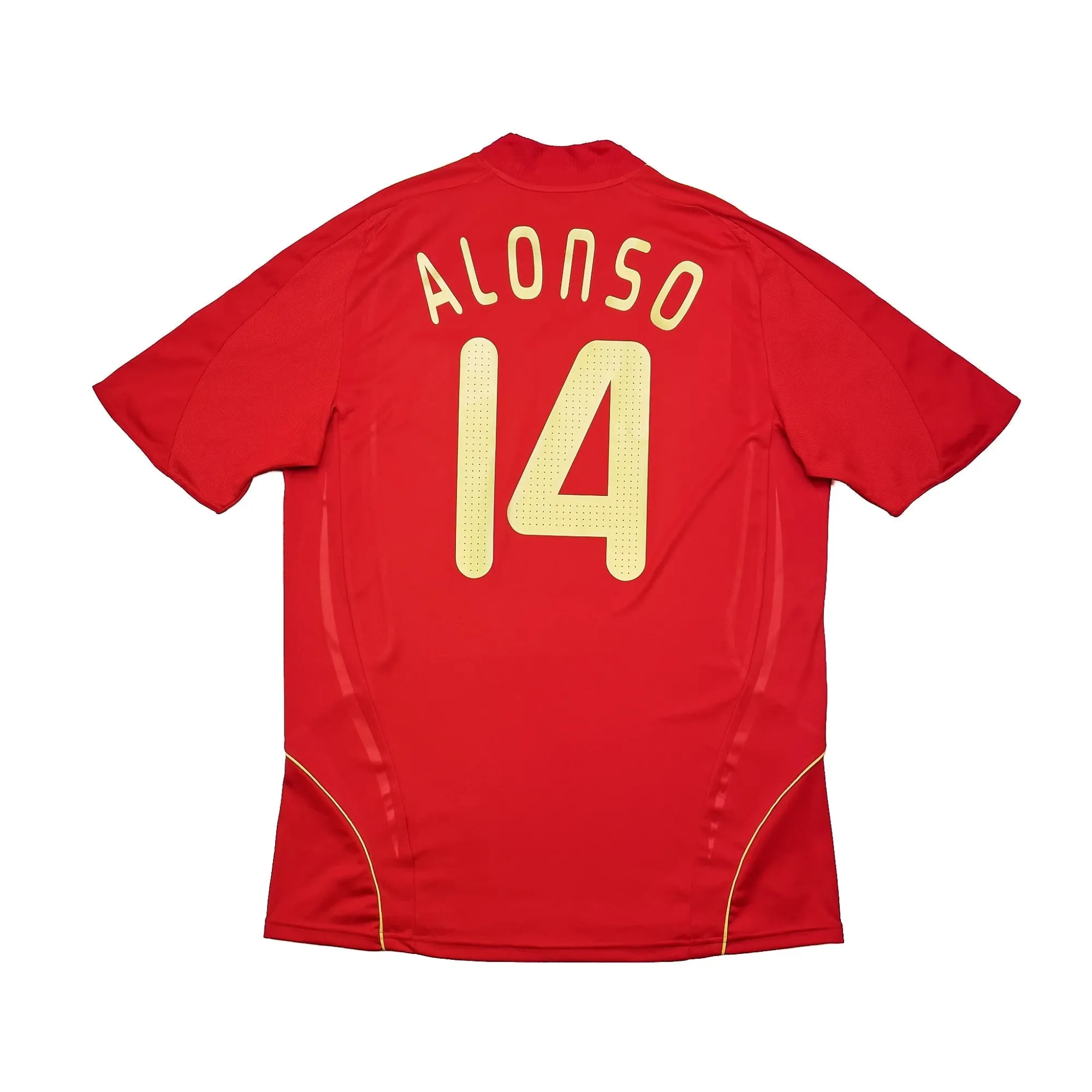 2007/09 Spain Alonso #14 Home Shirt (L) Adidas | Cult Kits