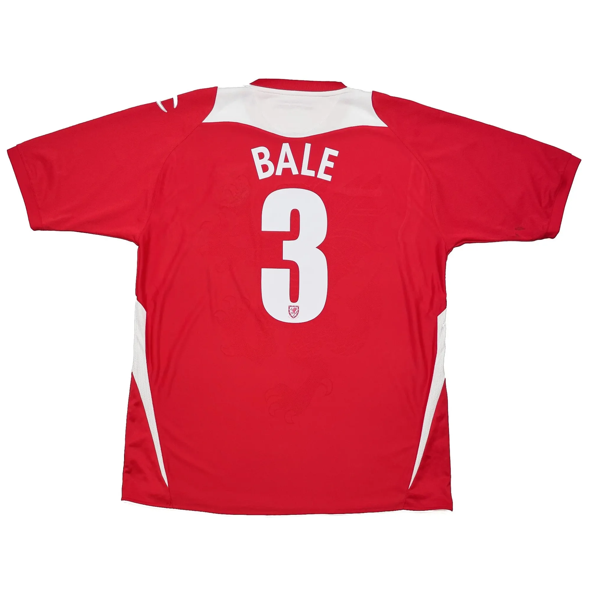 2008/10 Wales Bale #3 Home Shirt (XXL) Champion | Cult Kits