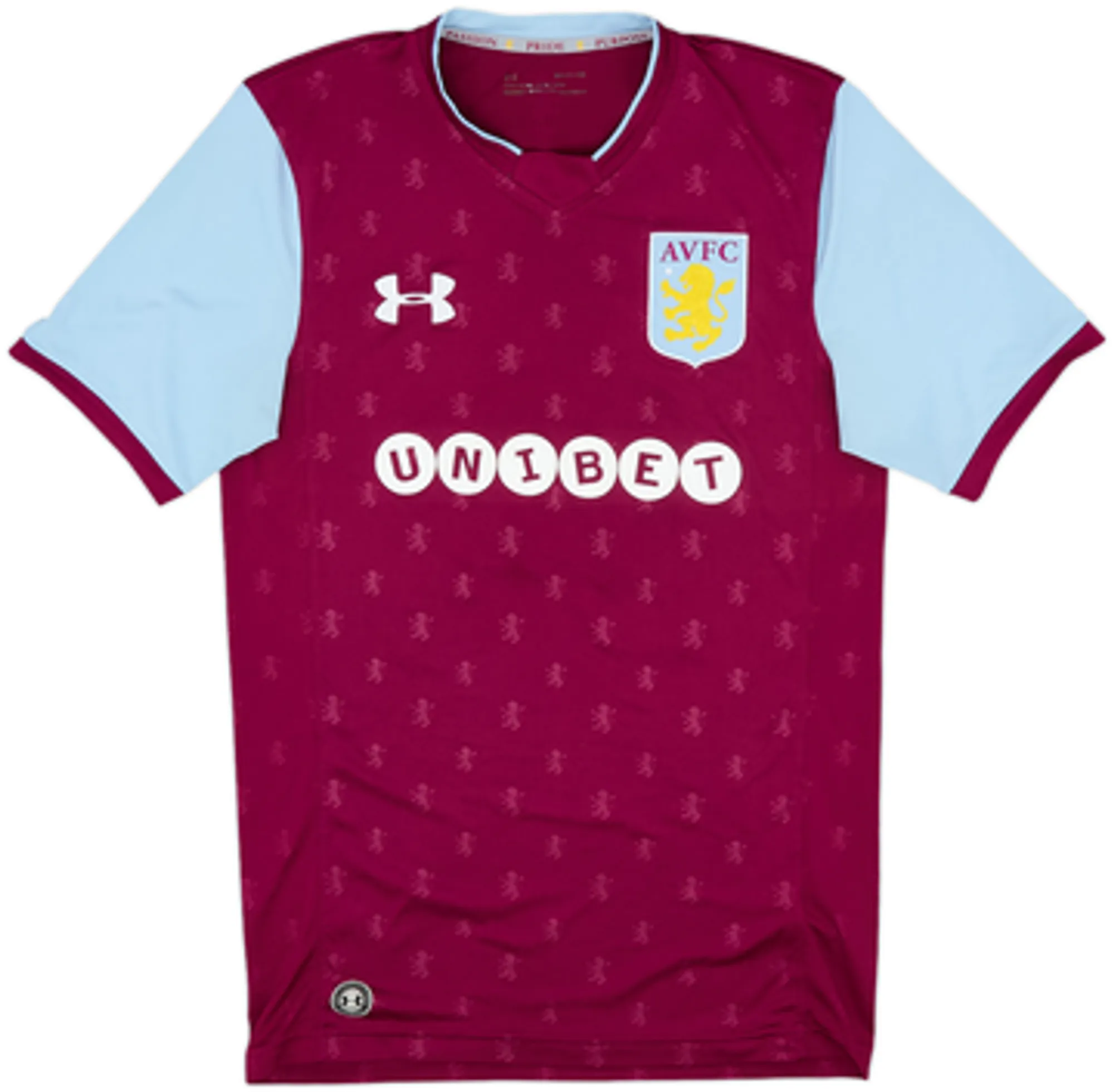 2017-18 Aston Villa Home Shirt Hourihane #14 - 8/10 - (S)