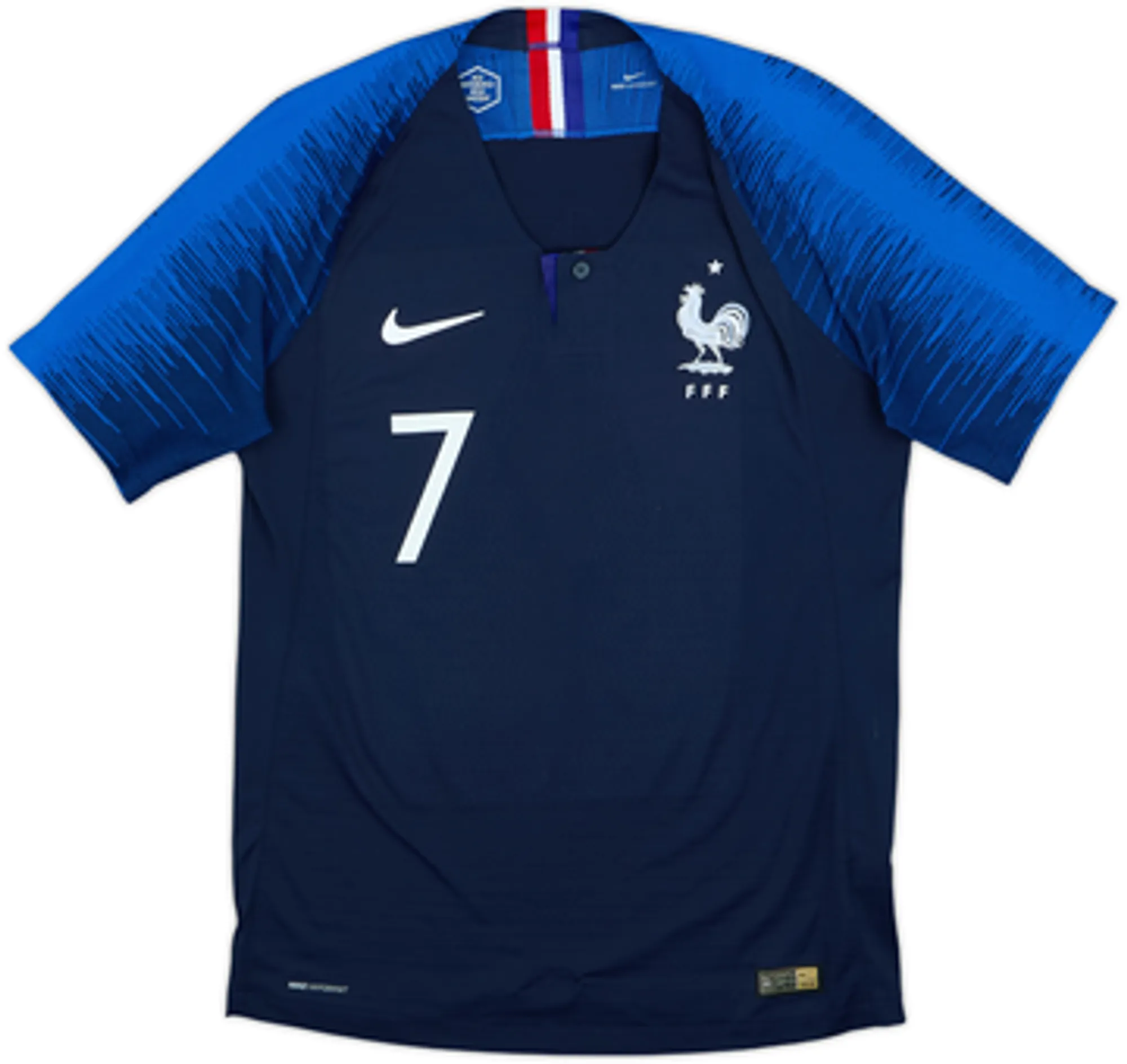 2018 France Authentic Home Shirt Griezmann #7 - 6/10 - (S)