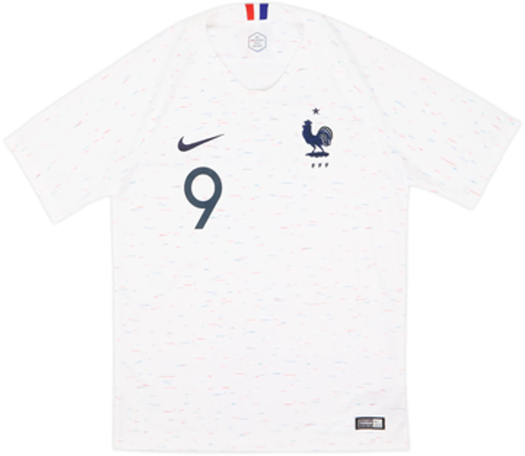 2018 France Away Shirt Giroud #9 - 10/10 - (S)