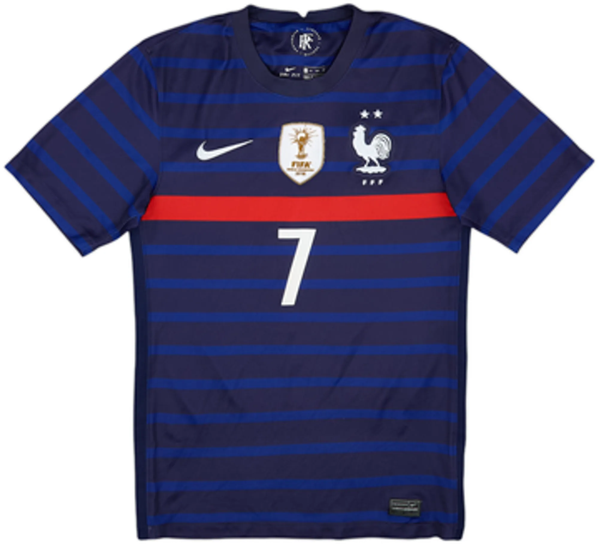 2020-21 France Home Shirt Griezmann #7 - 5/10 - (XS)