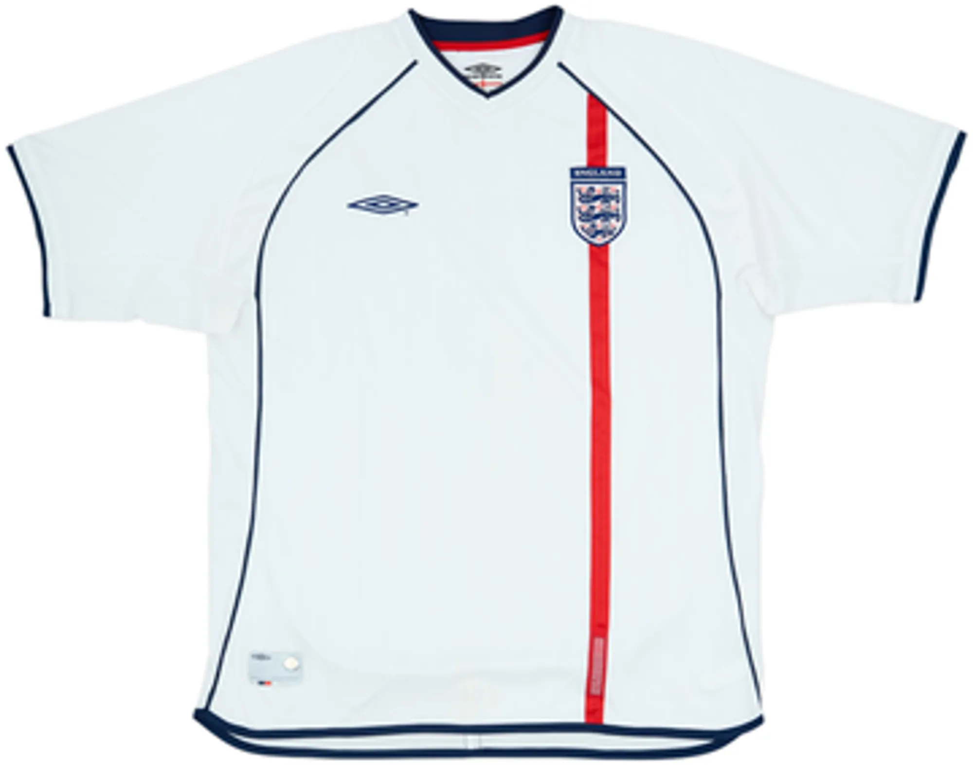 2001-03 England Home Shirt A. Cole #3 - 6/10 - (XL)