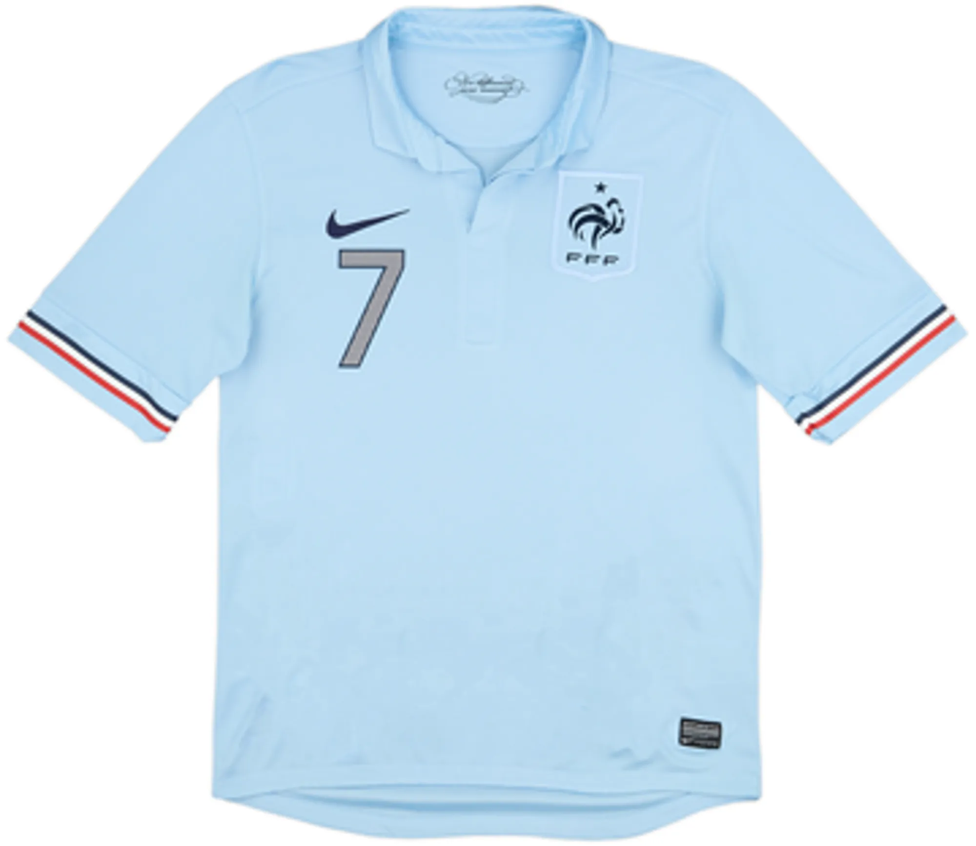 2013-14 France Away Shirt Ribery #7 - 6/10 - (S)