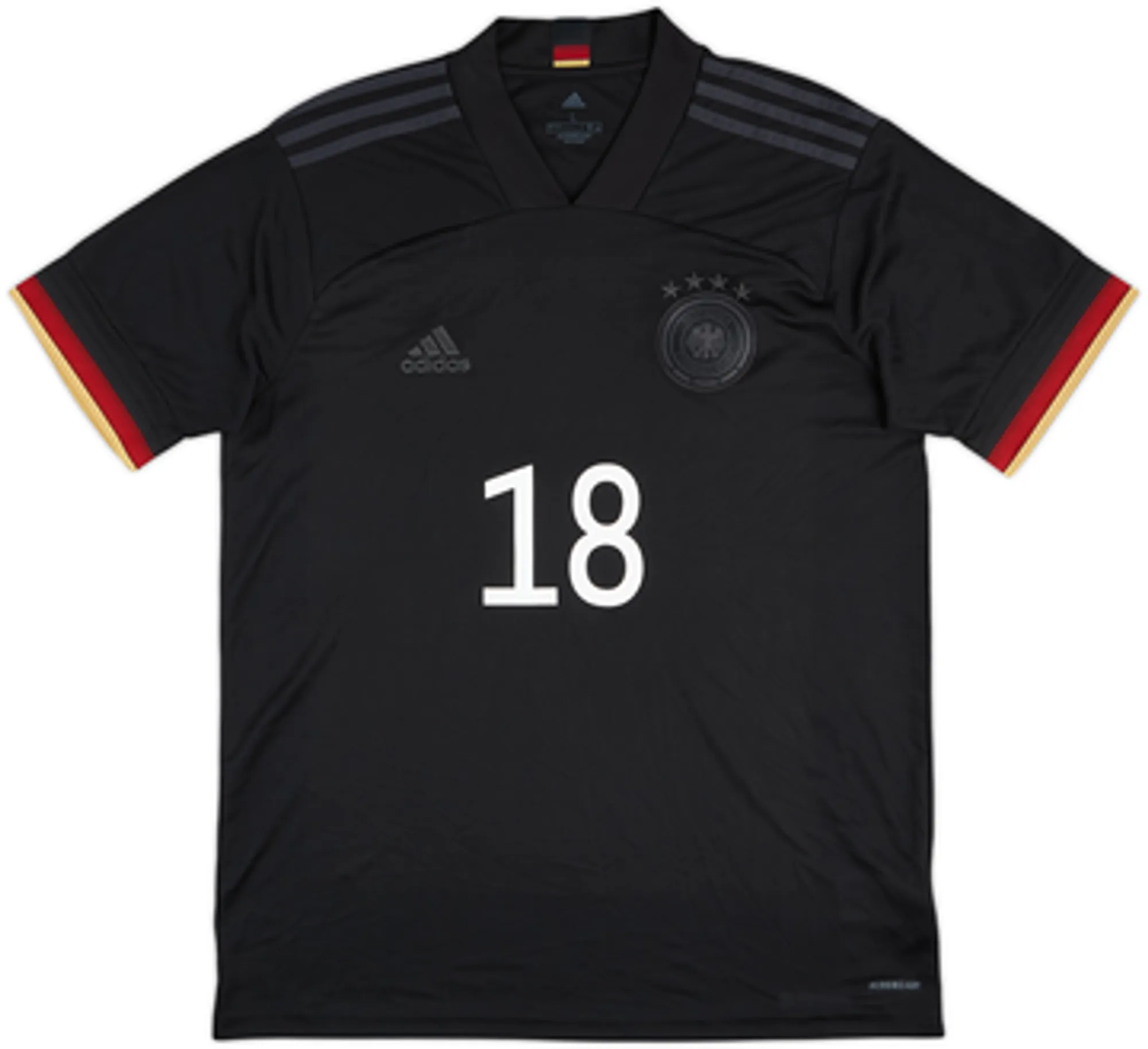 2020-21 Germany Away Shirt Goretzka #18 - 9/10 - (L)