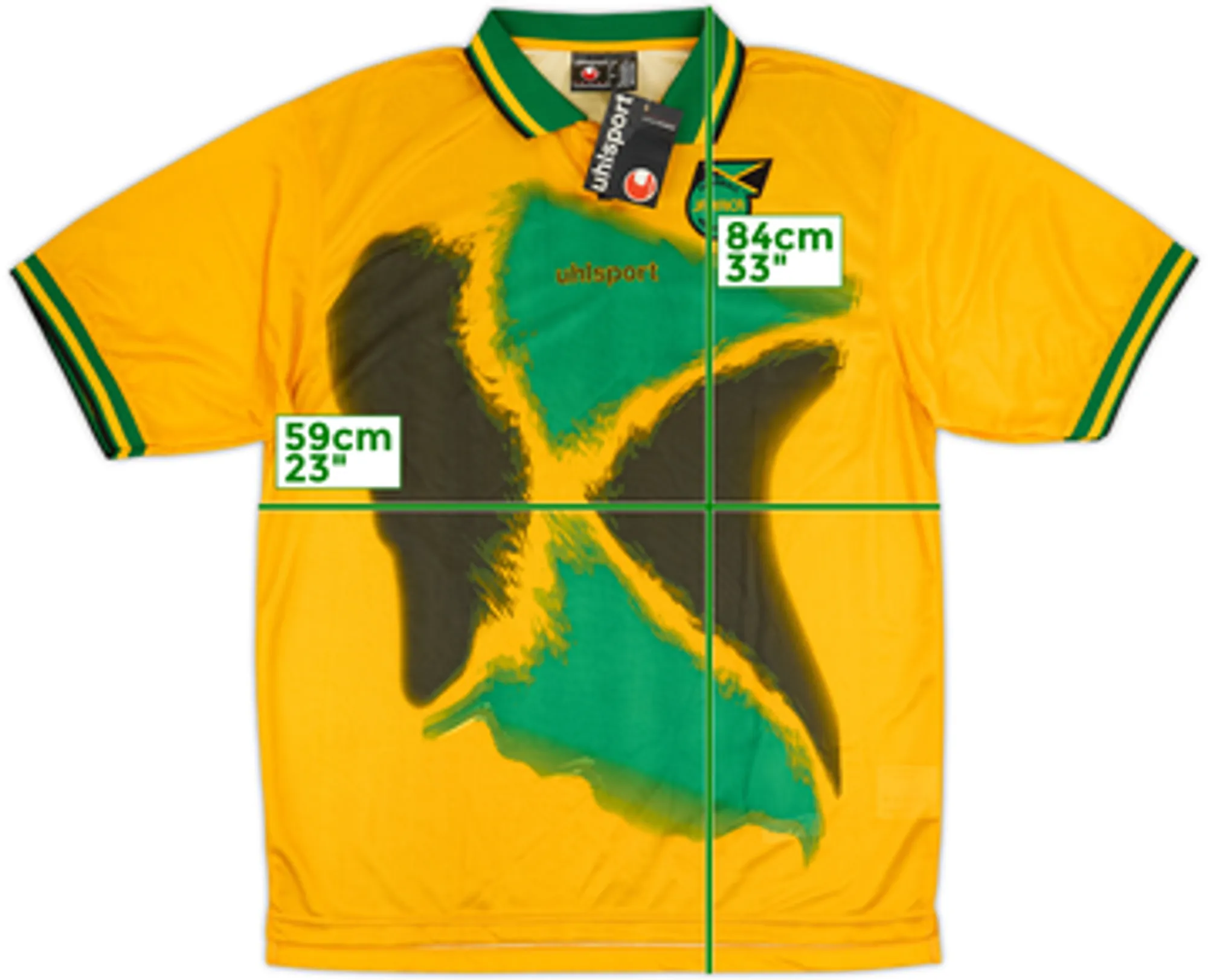 2001-02 Jamaica Home Shirt (XXL)