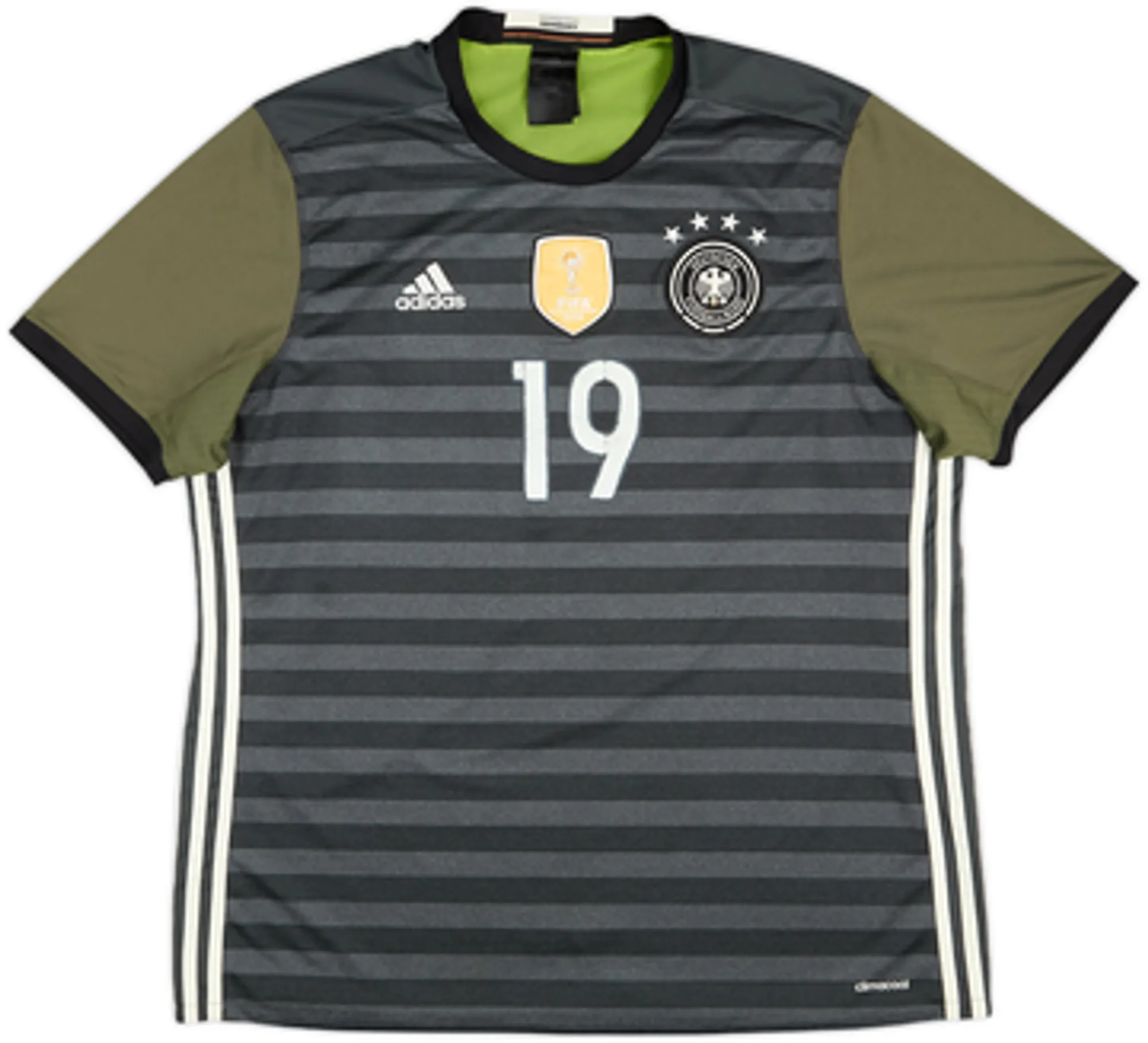 2015-17 Germany Away Shirt Gotze #19 - 8/10 - (XL)