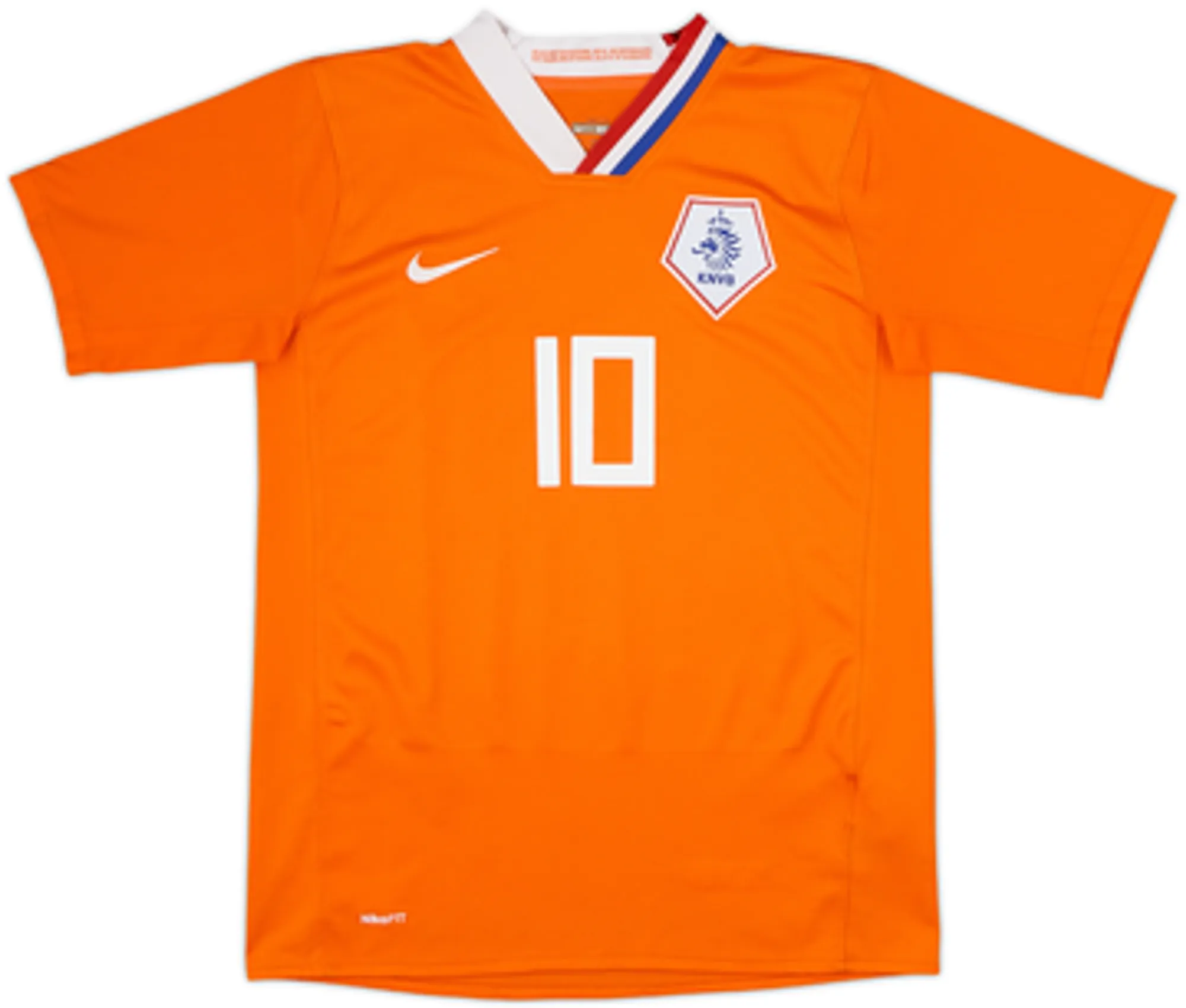2008-10 Netherlands Home Shirt Sneijder #10 - 8/10 - (S)