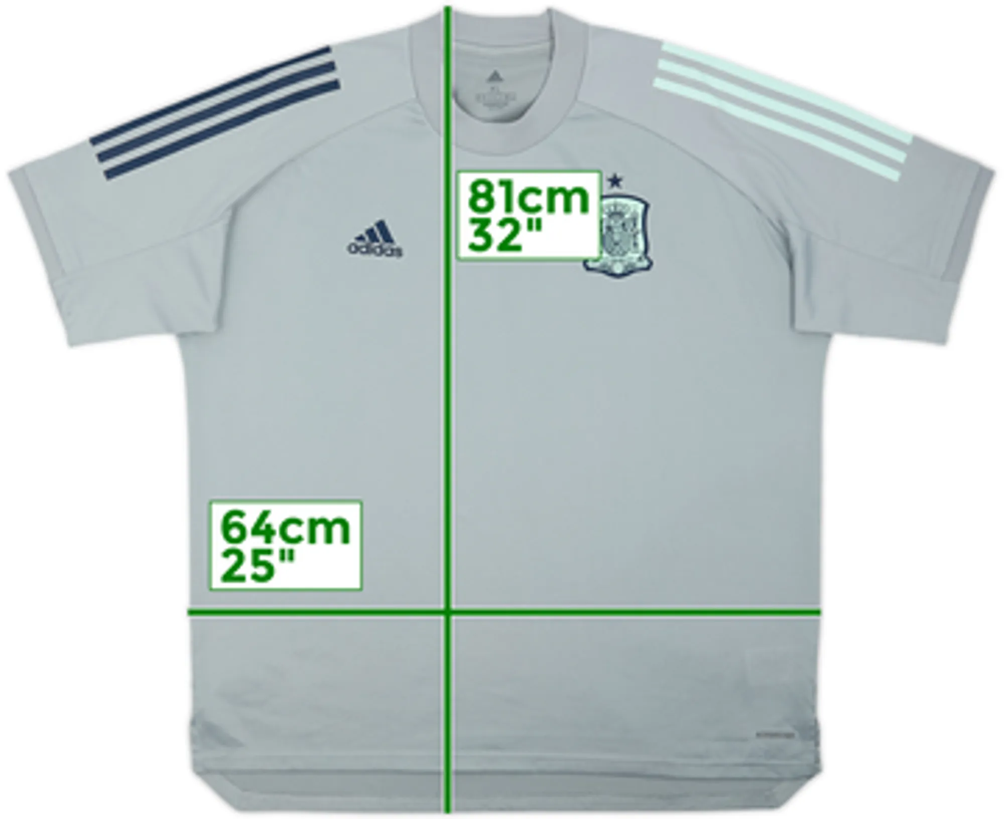 2020-21 Spain adidas Training Shirt - 10/10 - (L)