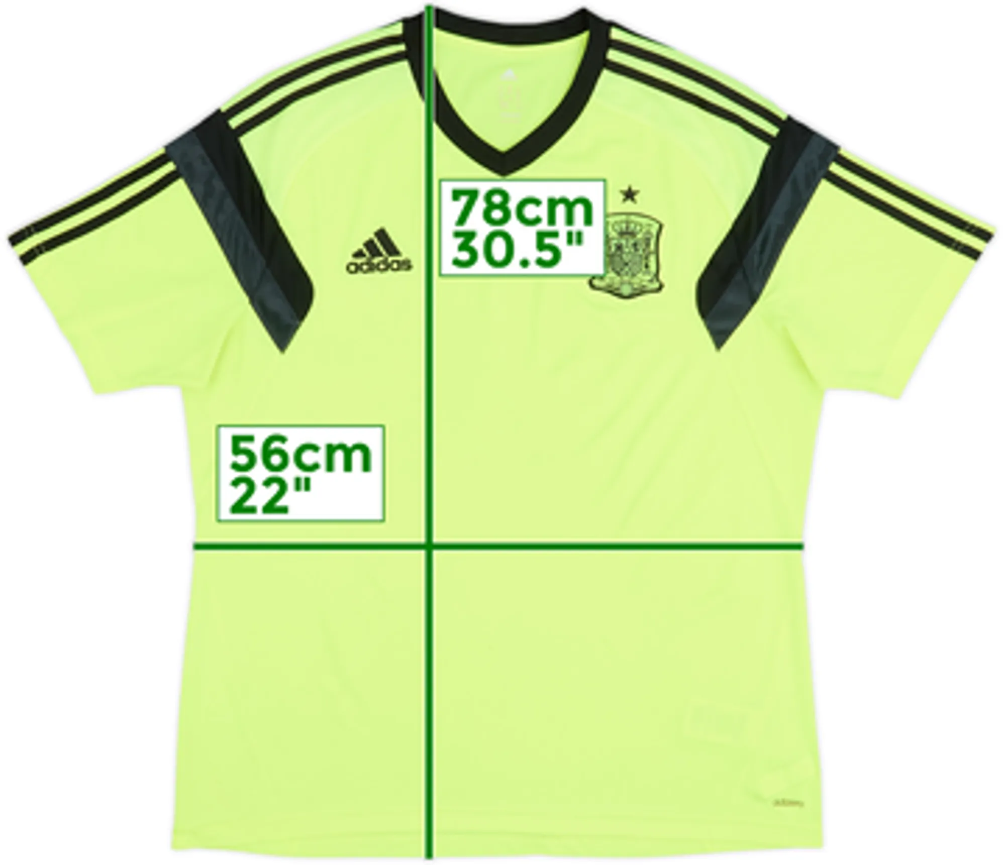 2013-14 Spain adizero Training Shirt - 6/10 - (M)