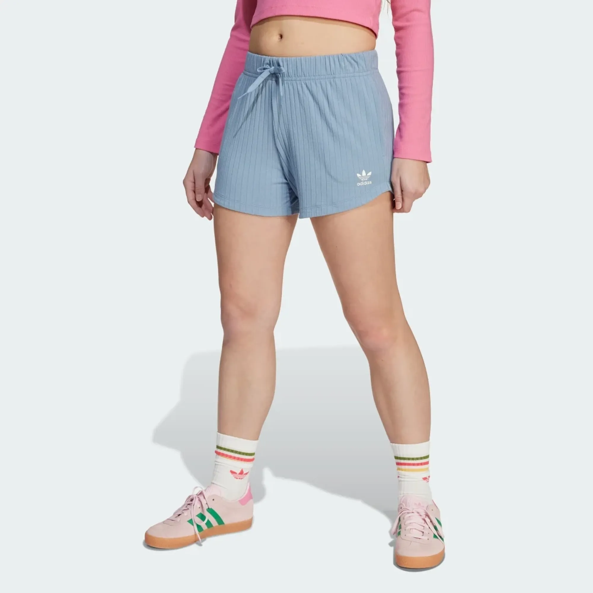 adidas Ribbed Shorts Kids