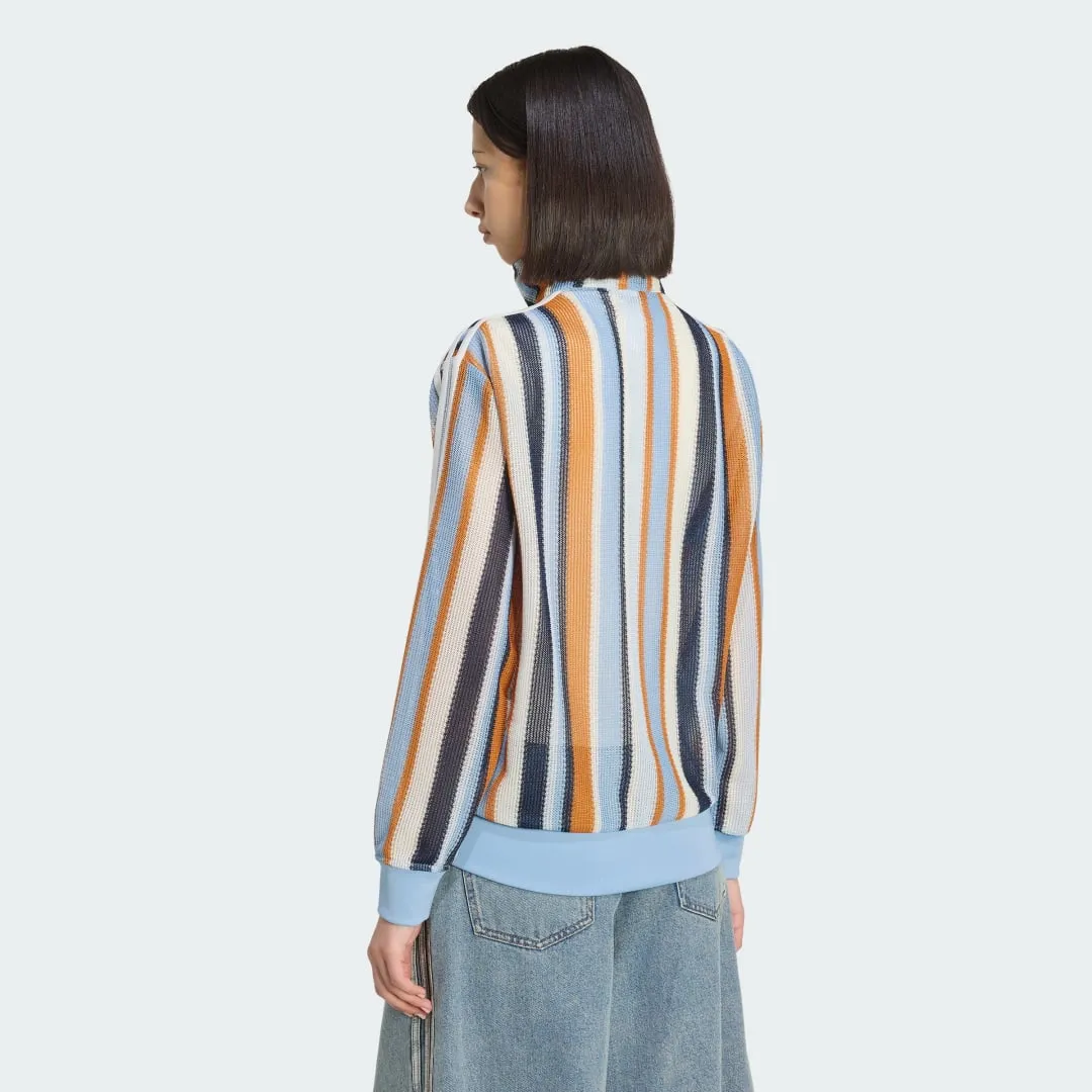adidas ADIDAS ORIGINALS SUMMER GLOW KNITTED FIREBIRD TRACK TOP