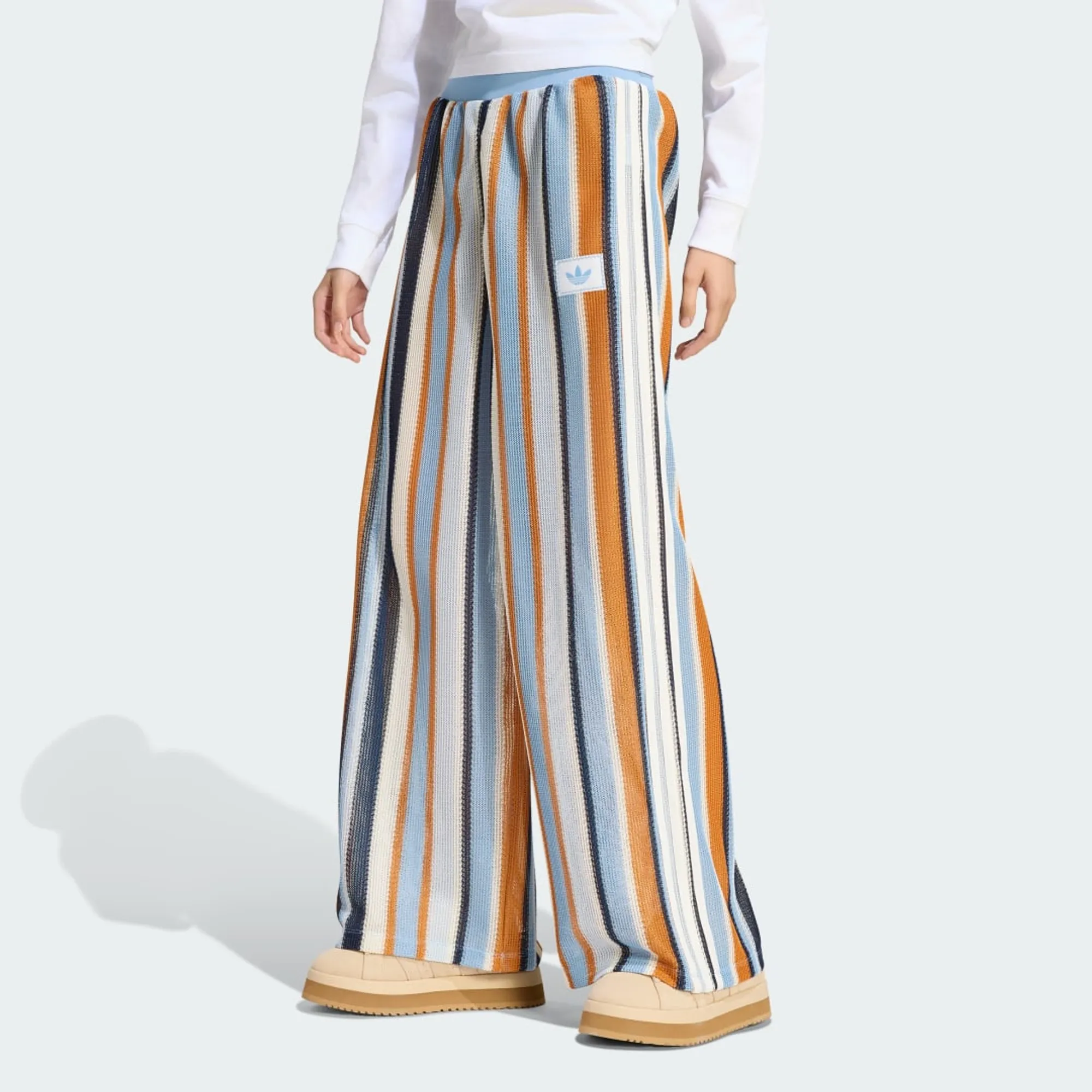 adidas ADIDAS ORIGINALS SUMMER GLOW KNITTED FIREBIRD TRACK Tracksuit Bottoms