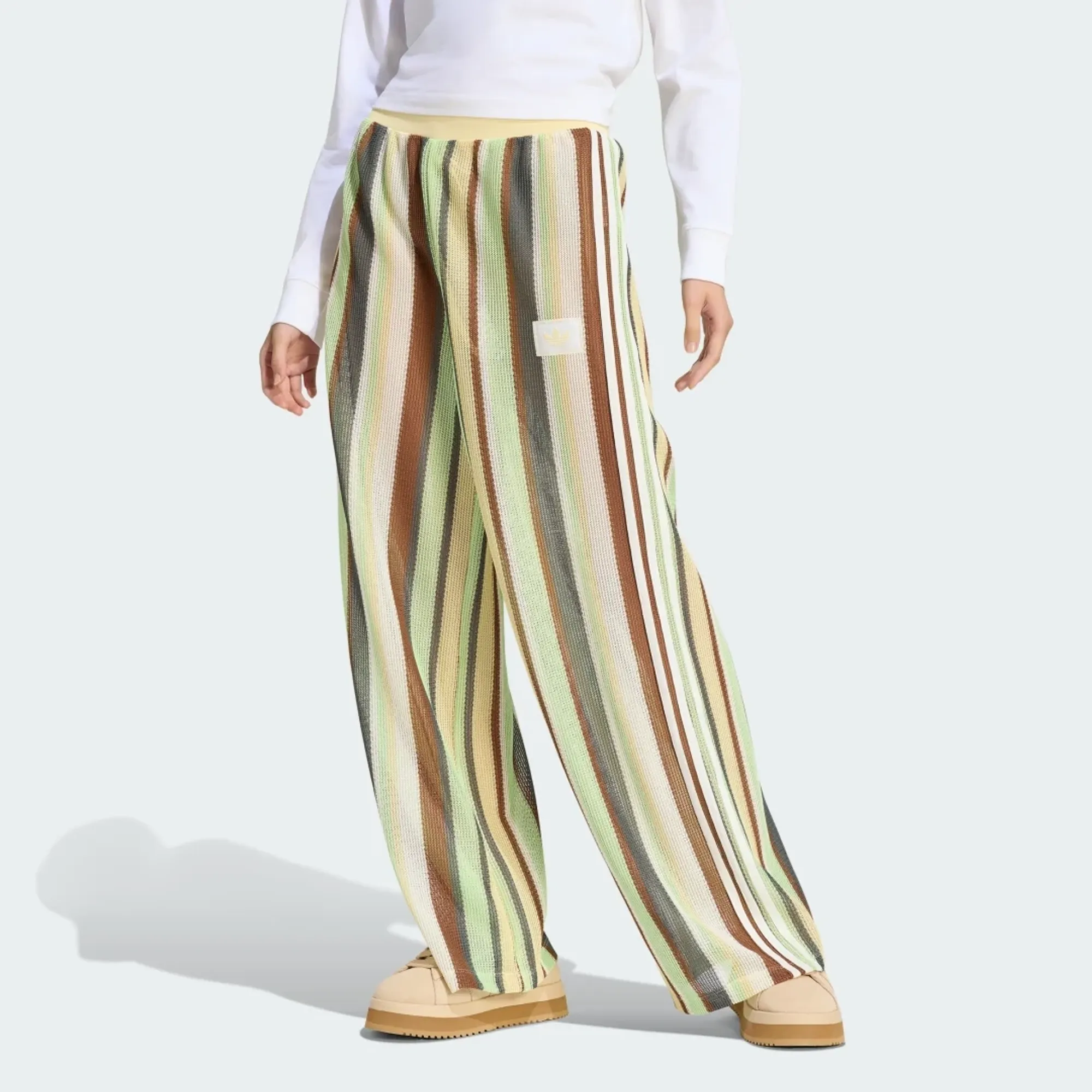 adidas ADIDAS ORIGINALS SUMMER GLOW KNITTED FIREBIRD TRACK Tracksuit Bottoms