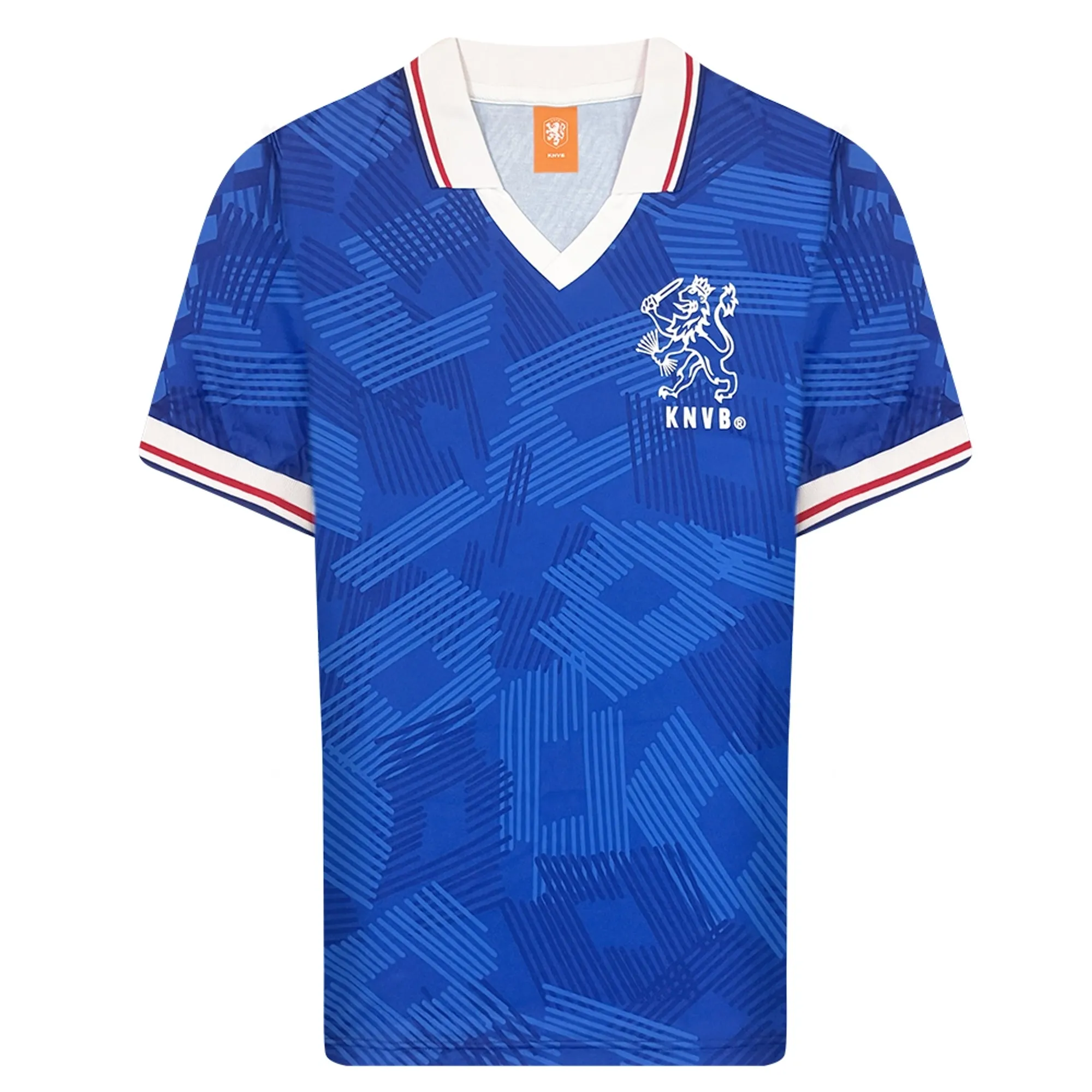 Champion Score Draw Men's Netherlands Retro Football Shirt - Blue