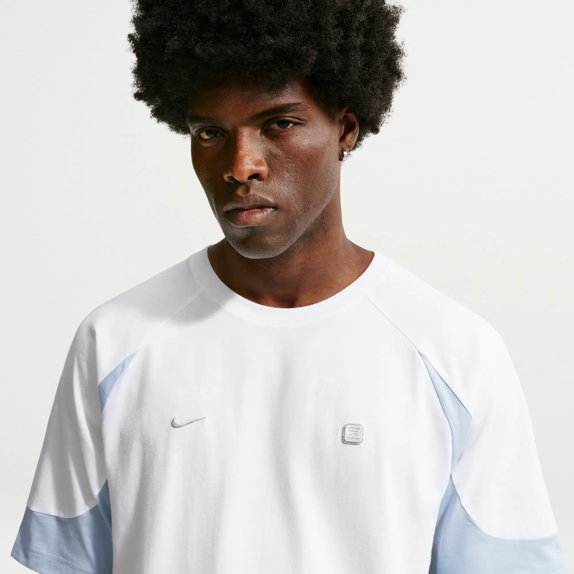 Nike Men's Short-Sleeve Top - White