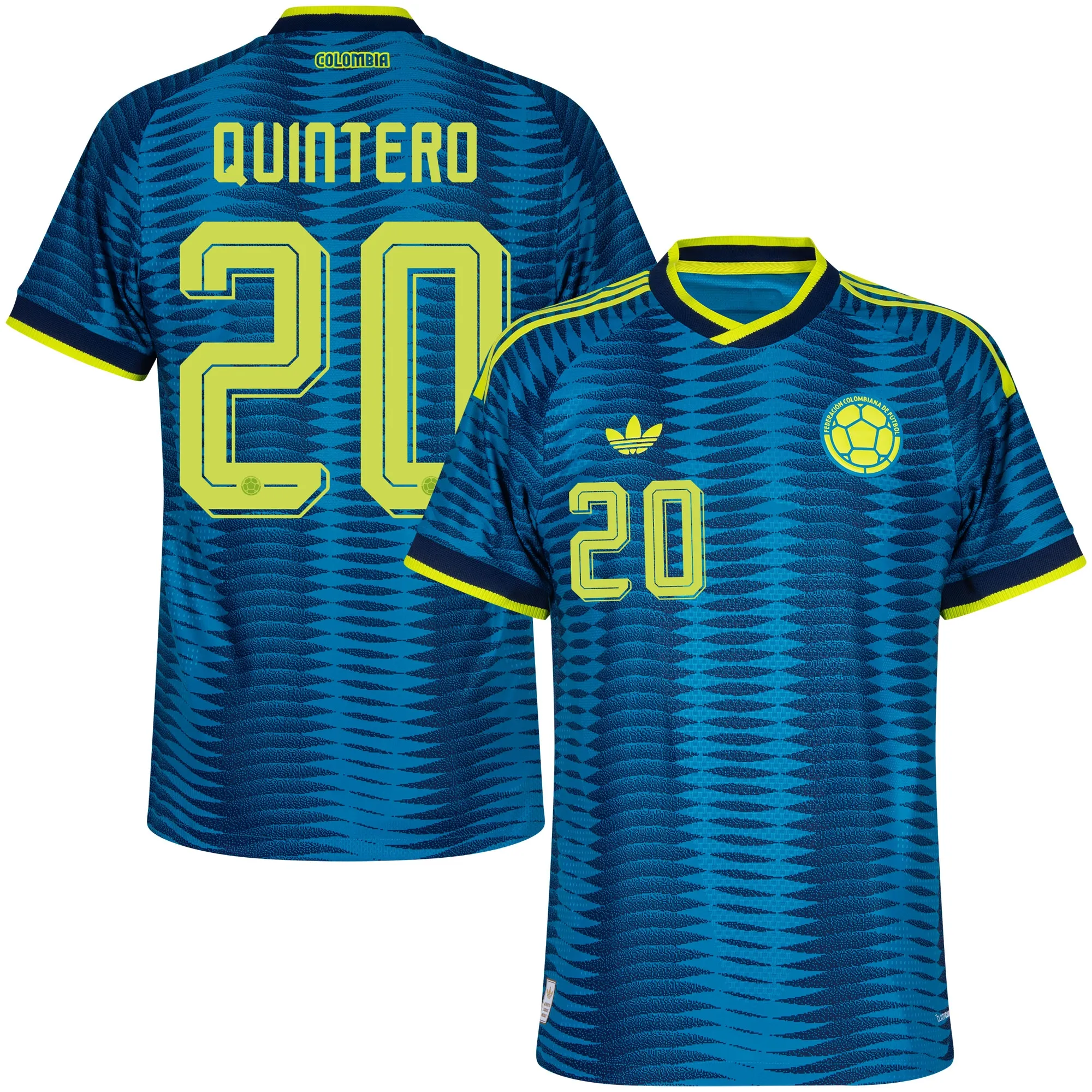 adidas Originals Colombia 2026 Authentic Away Shirt